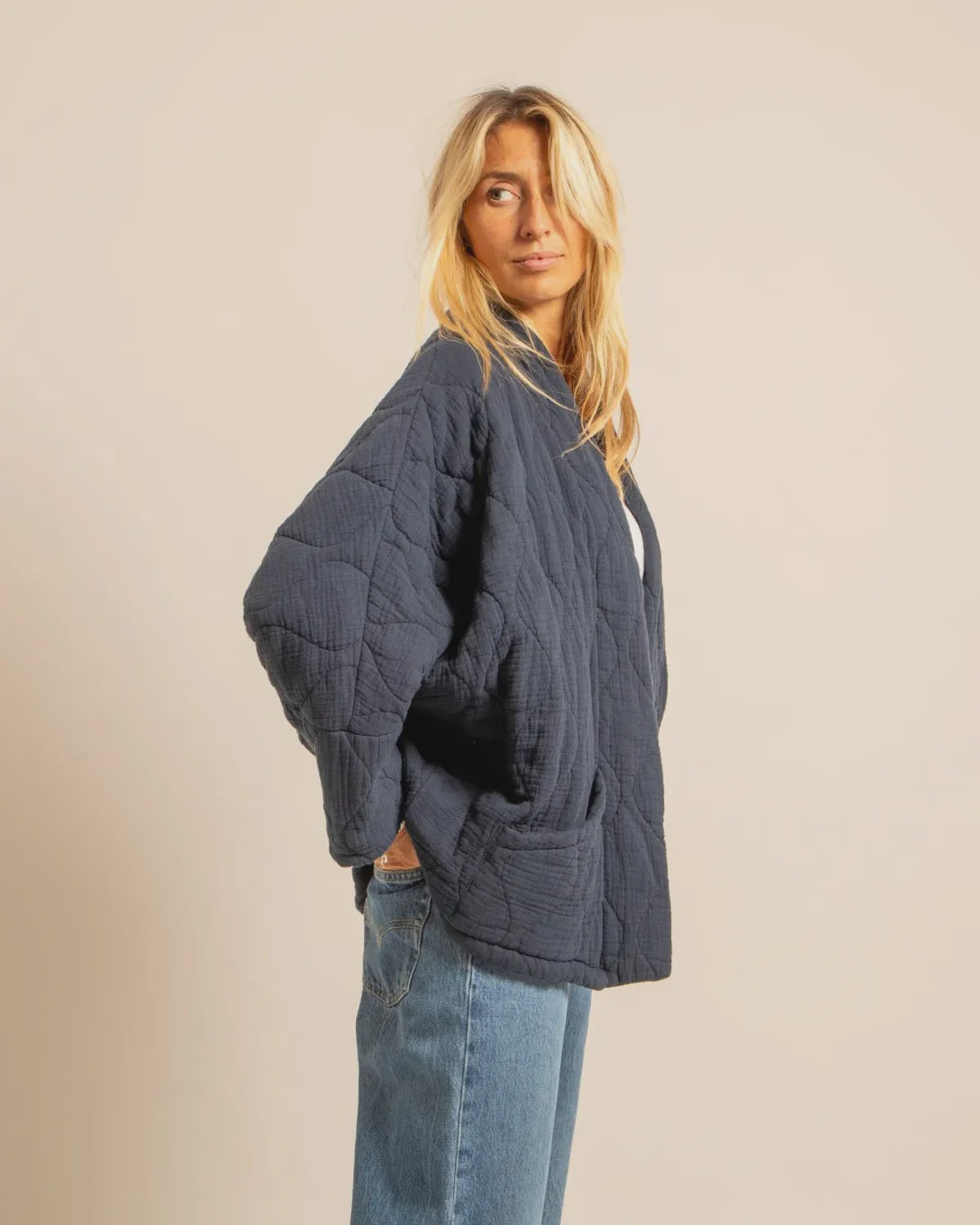 AOKYANOS Chicago Jacket in Navy