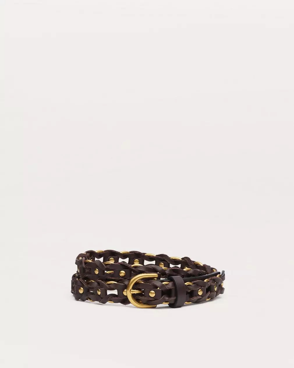 Rag & Bone Aria Chain Belt in Dark Espresso