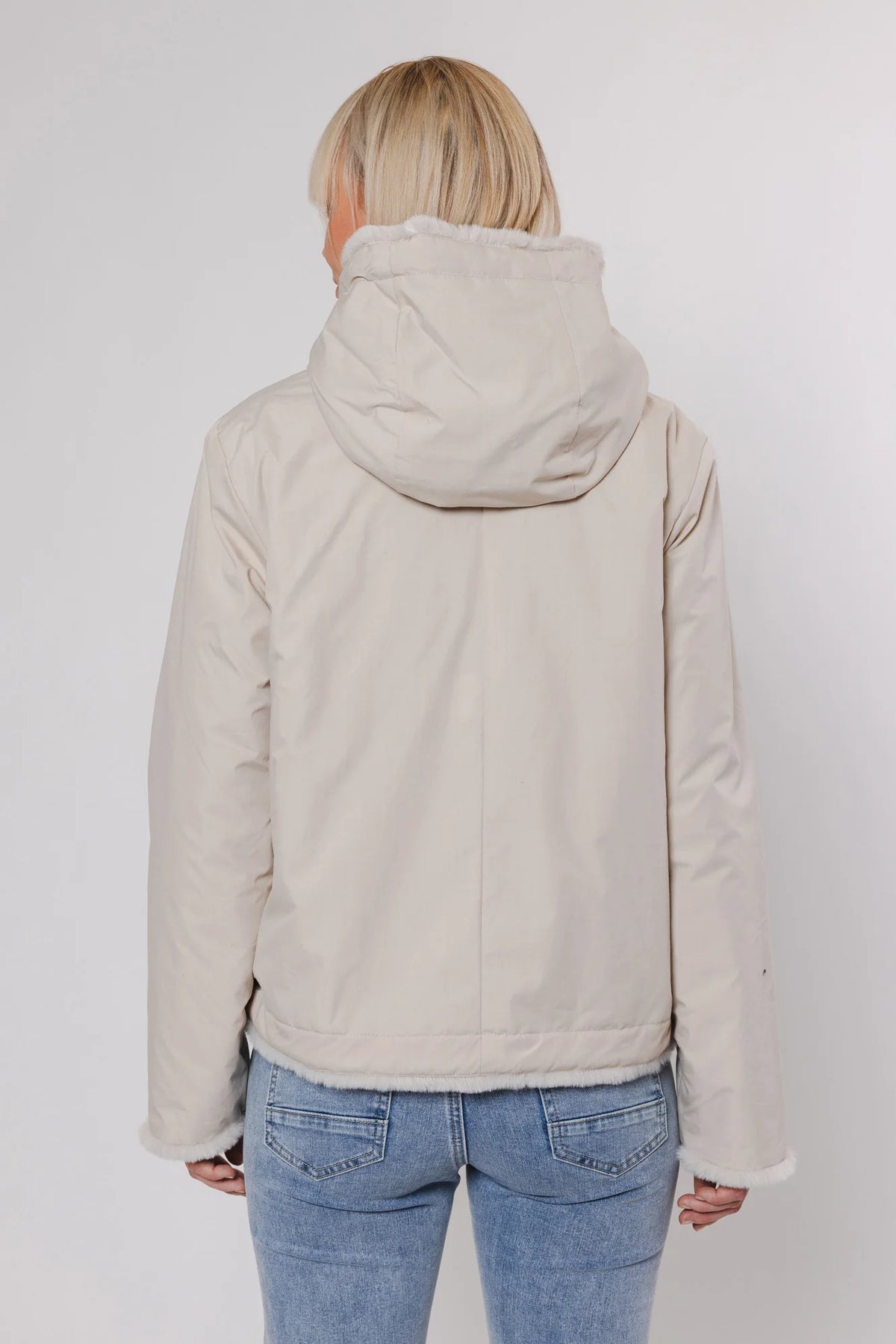 R&P Aviva Reversible Jacket in Birch, Birch