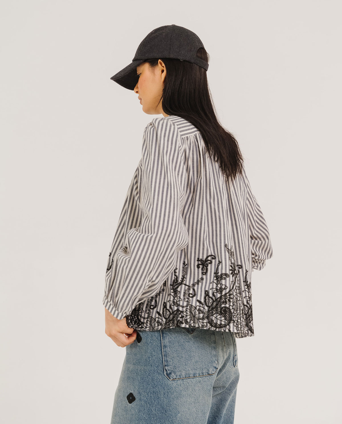 Tinsels Bali Indie Blouse in Black