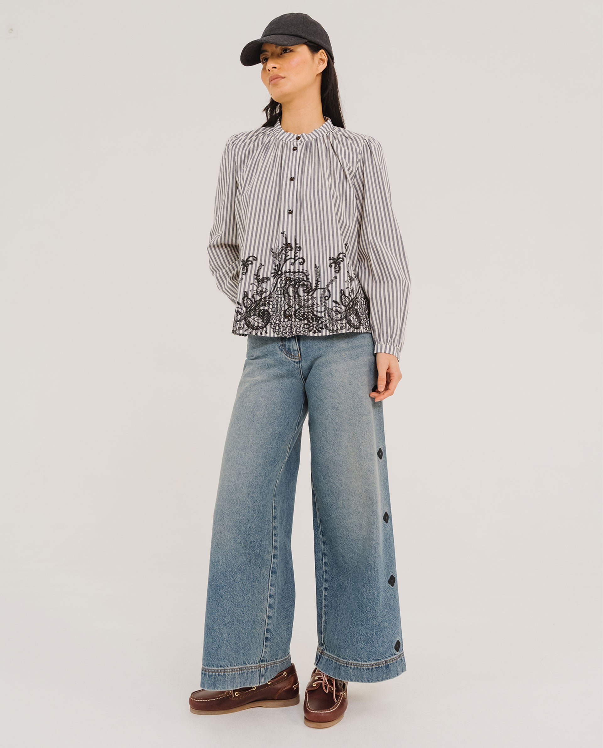 Tinsels Bali Indie Blouse in Black