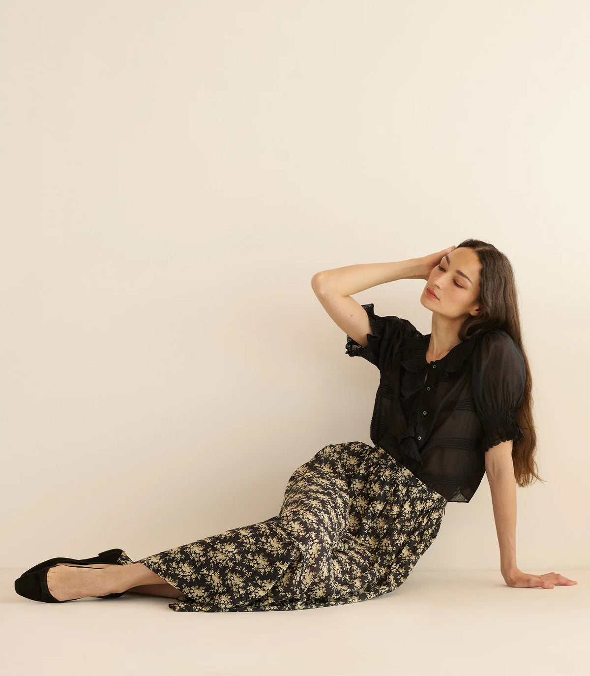 DÔEN Balsam Top in Black