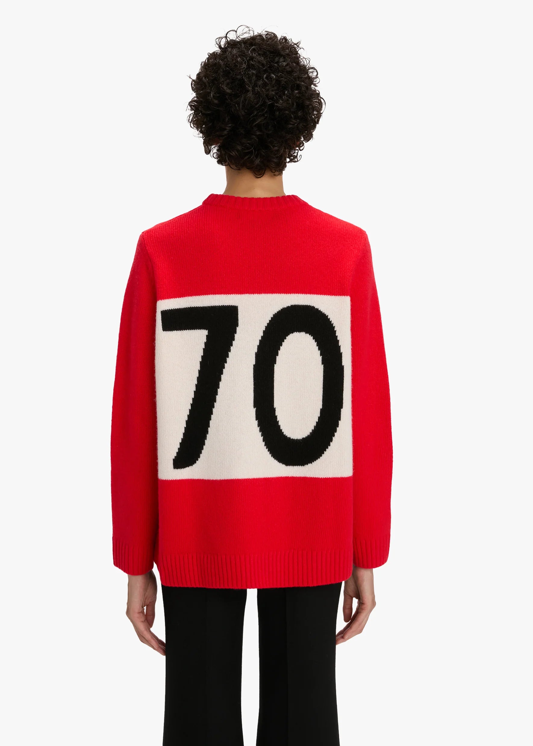 Bella Freud New Era 1970 in Red