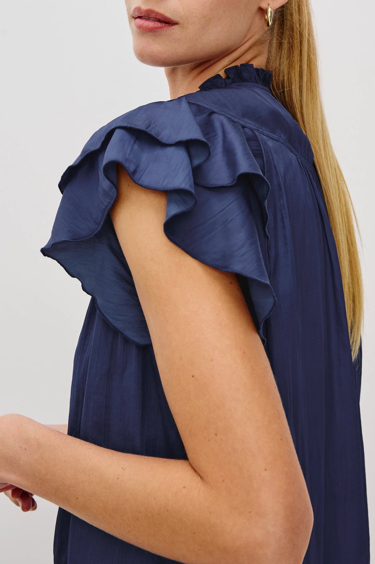RAILS Calista Top in Admiral Blue