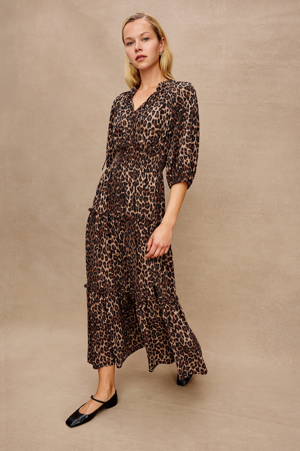 RAILS Catherine Dress in Brown Nala