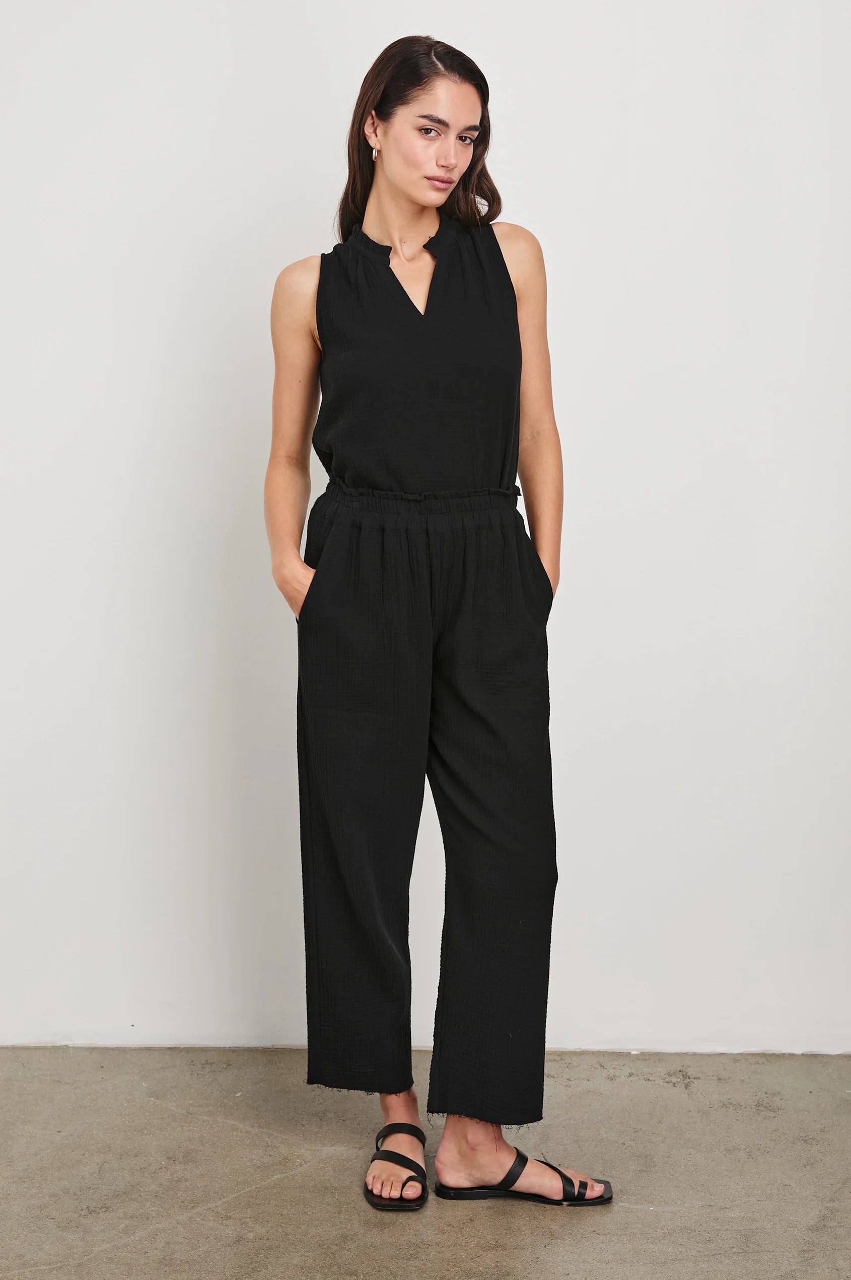 RAILS Christy Top in Black