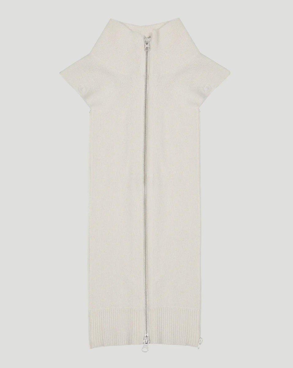 Veronica Beard Cashmere Uptown Dickey in Ivory