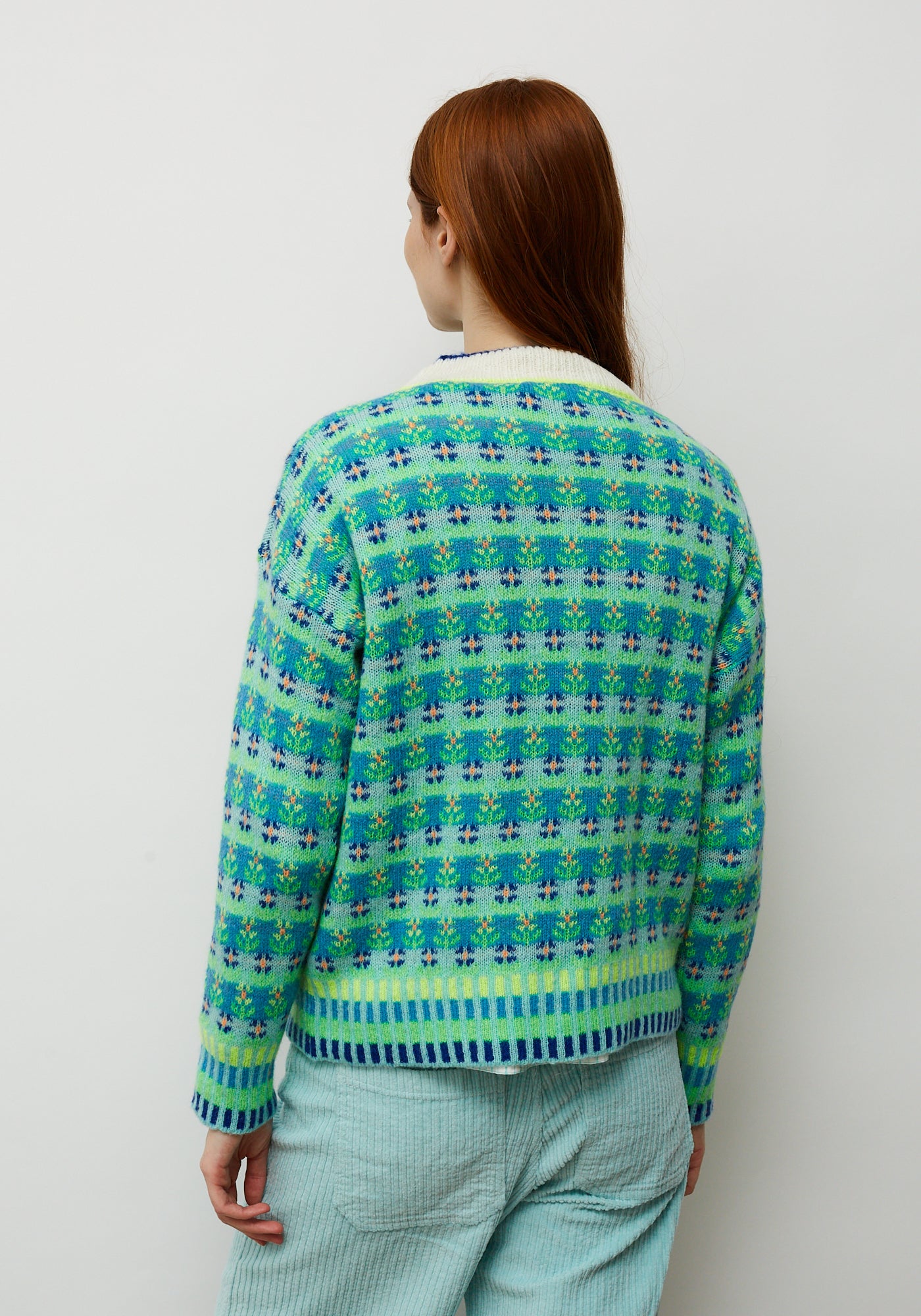 Dr. Bloom Blossom Knit in Azul Blue