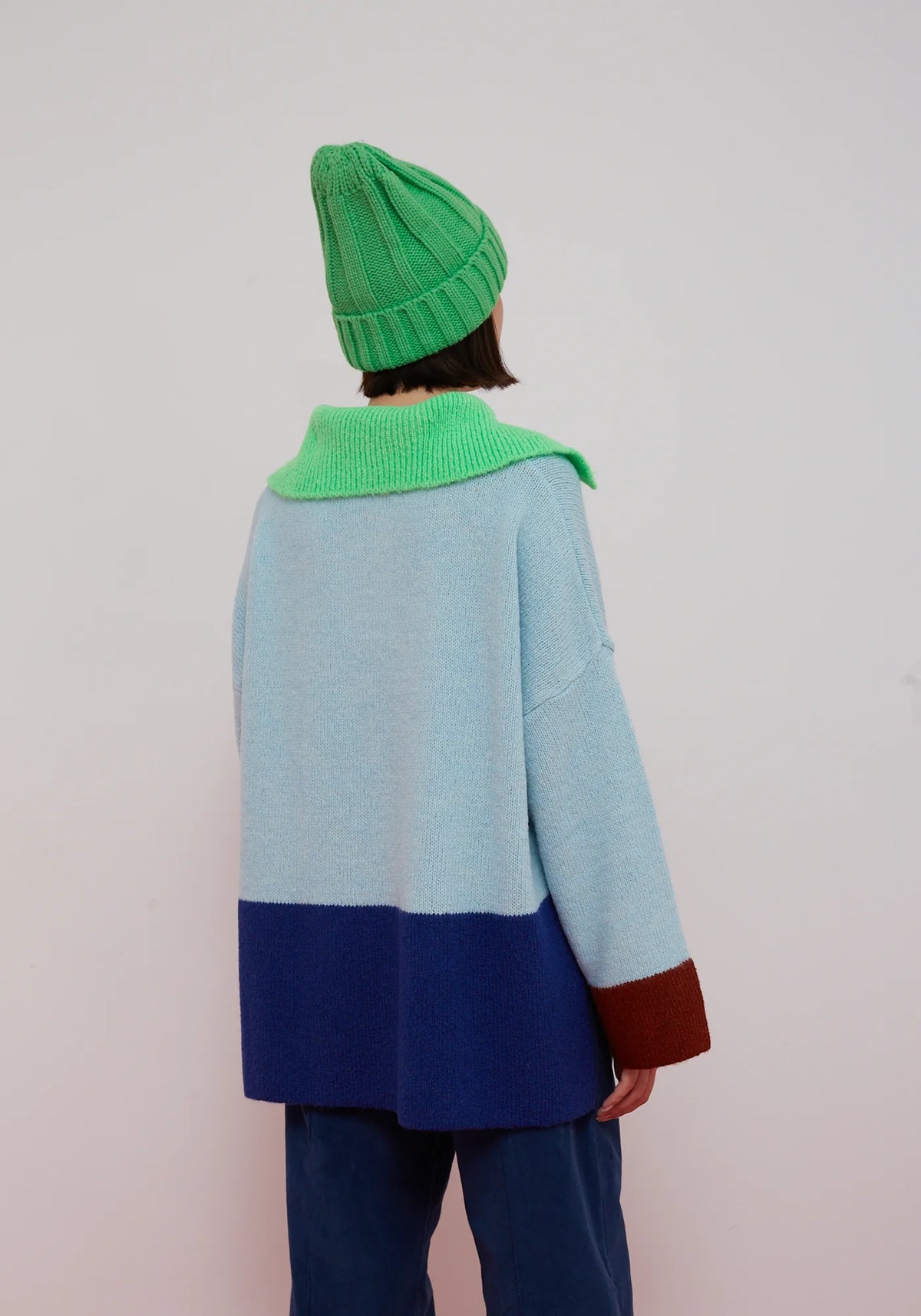 Dr. Bloom Sail Knit in Azul Blue