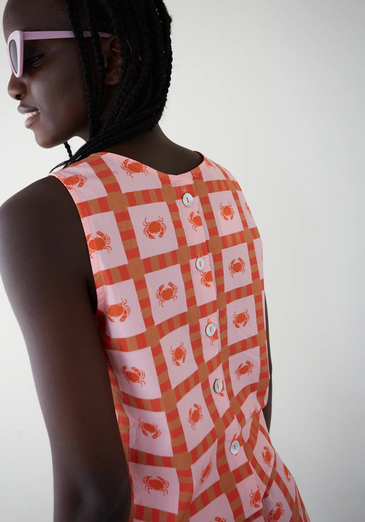 DR BLOOM Ana SL Top in Orange