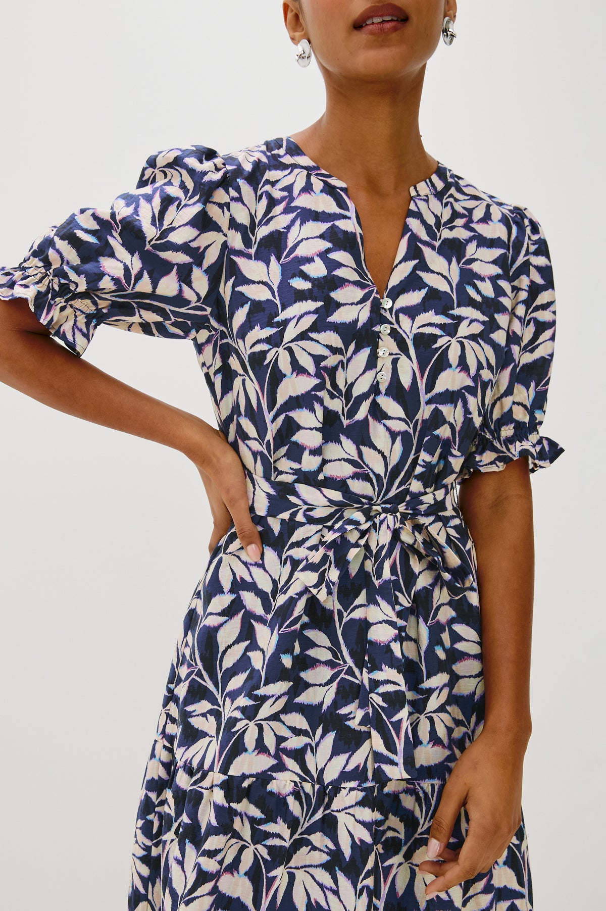 RAILS Eliana Dress in Navy Vines