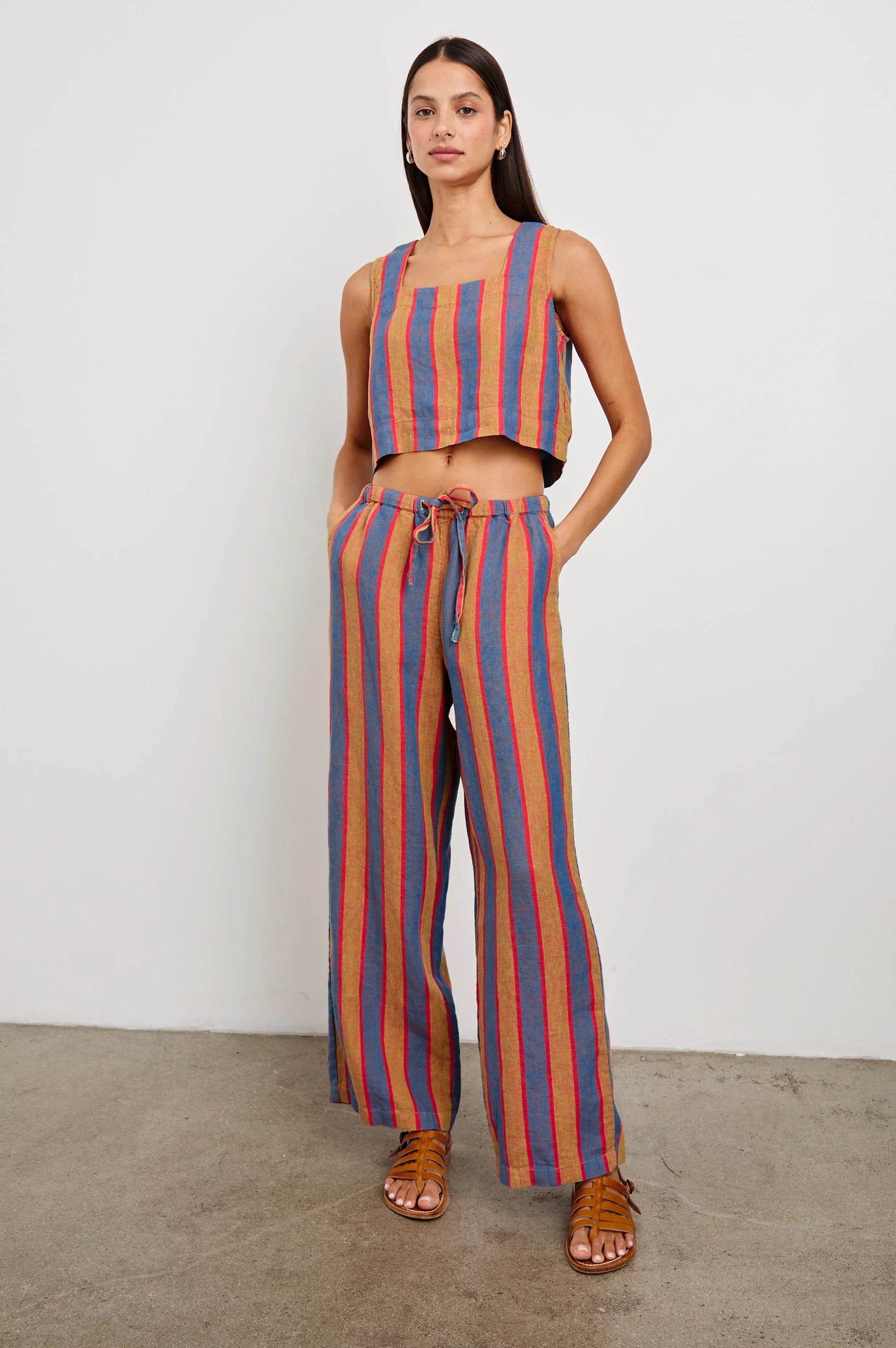 RAILS Akira Top in Rio Stripe