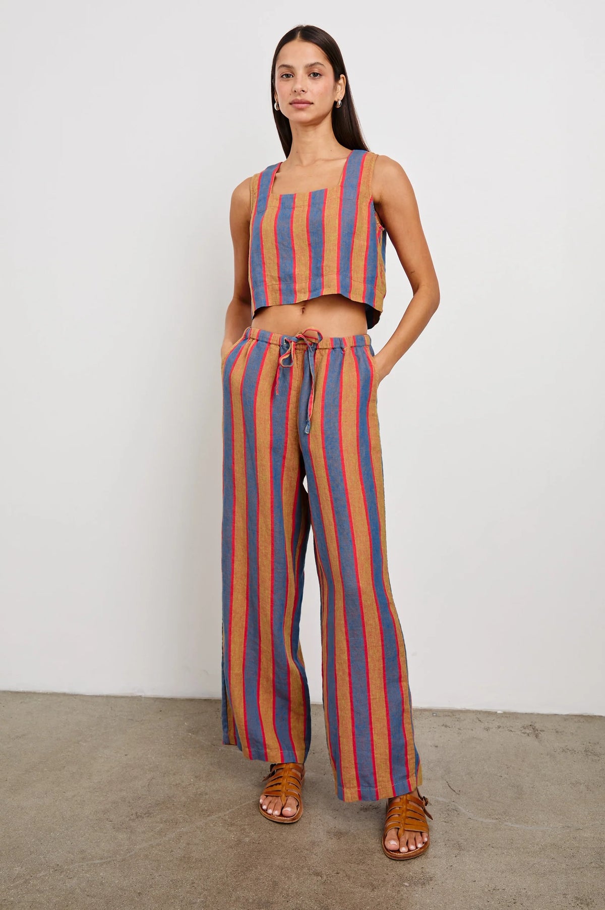 RAILS Akira Top in Rio Stripe
