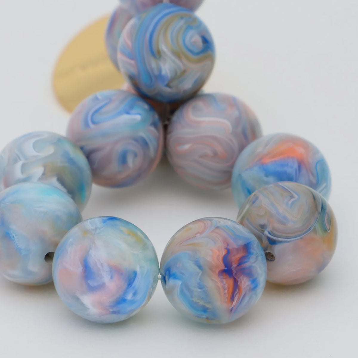 Vanessa Baroni Beads Flex Bracelet in Sea Wave