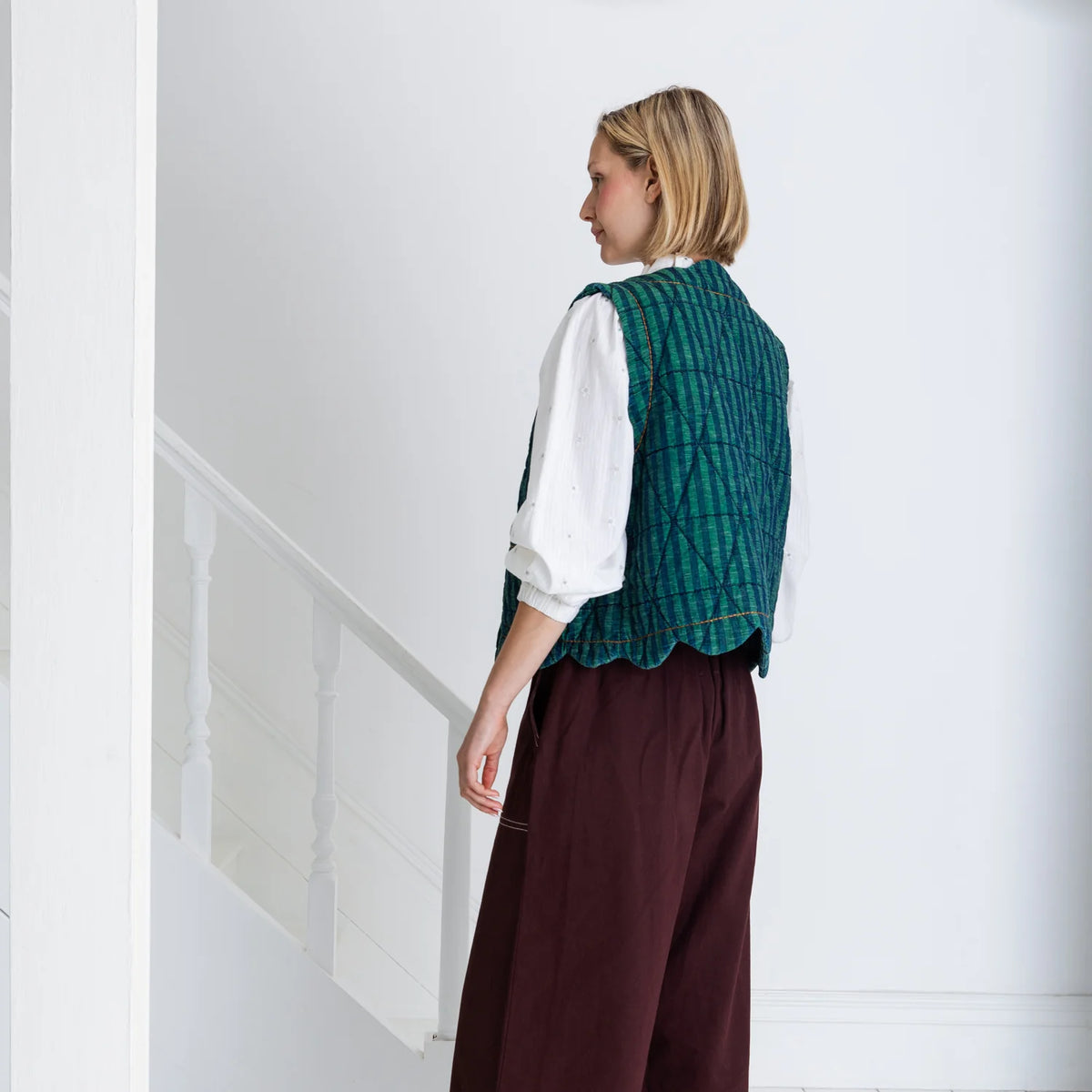 Bonte Estelle Gilet in Fir, Midnight