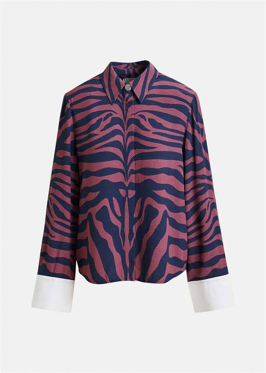 Essentiel Antwerp Ishow Shirt in Fudge Frappe