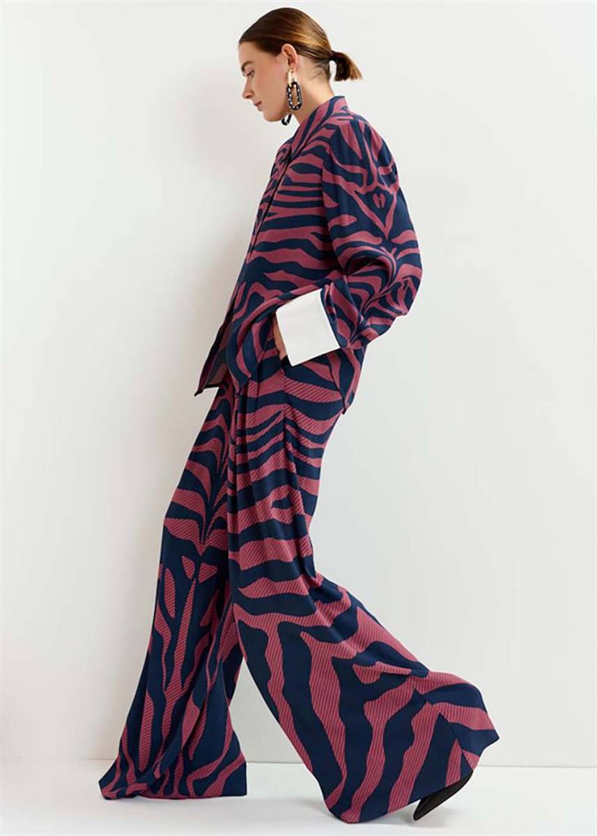 Essentiel Antwerp Iwide Wide Leg Pants in Fudge Frappe