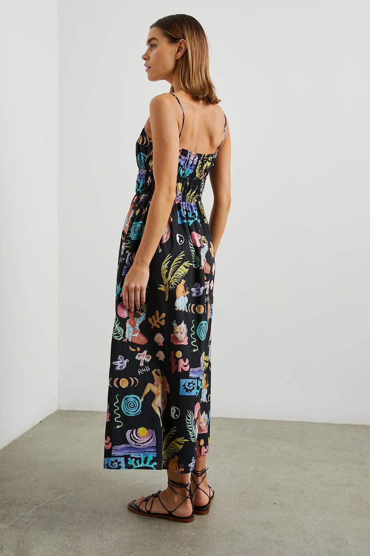 RAILS Fatima Dress in Bathing Ladies