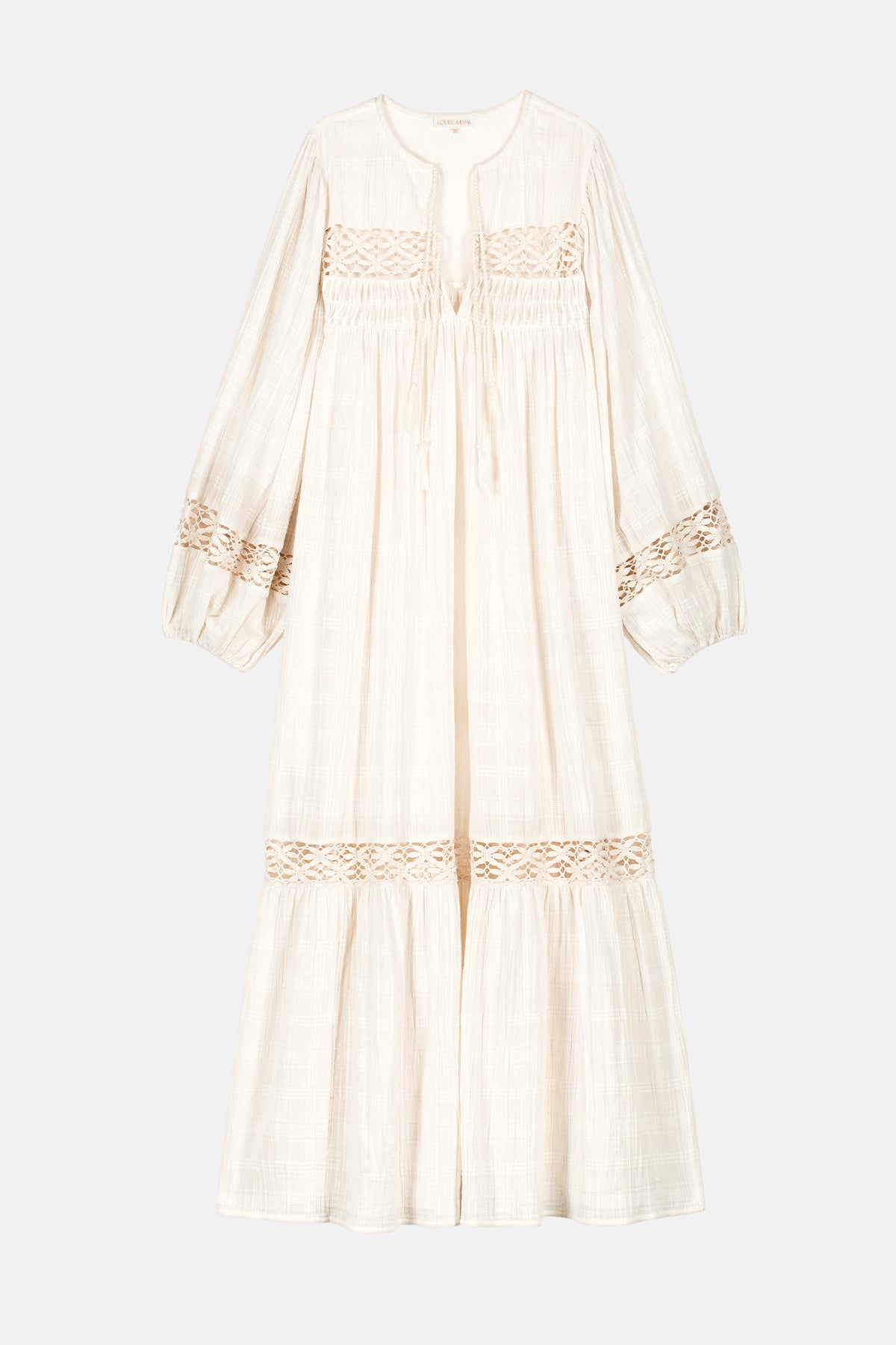 Louise Misha Gypse Dress in Snow Ostuni Checks
