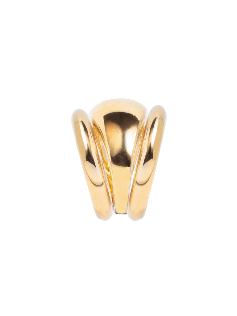 Tilly Sveaas Gold Triple Ring Set