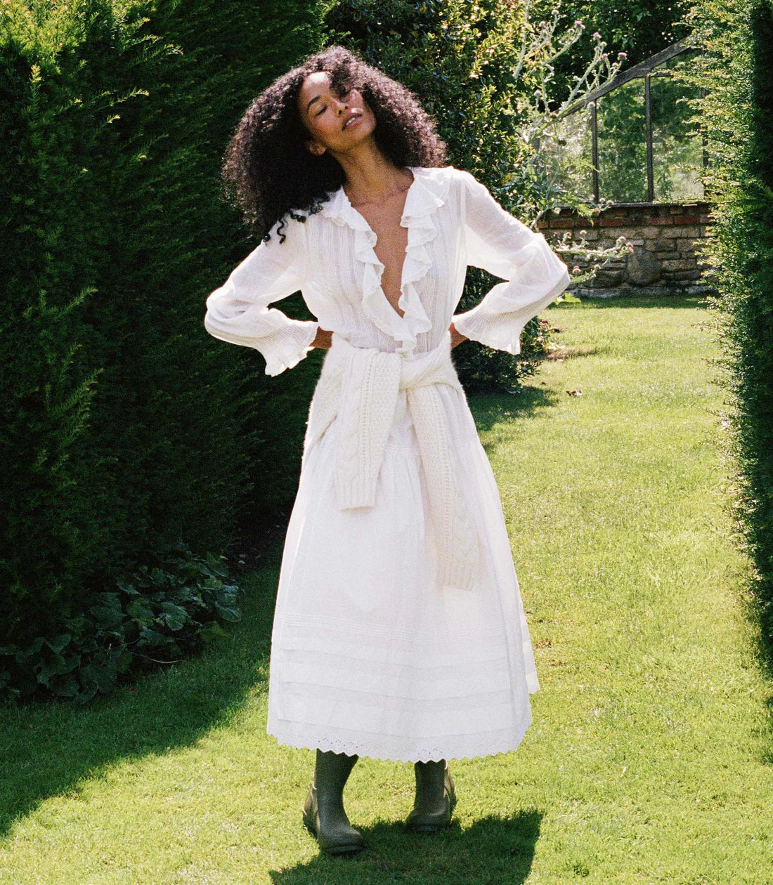 DÔEN Hardy Top in Salt