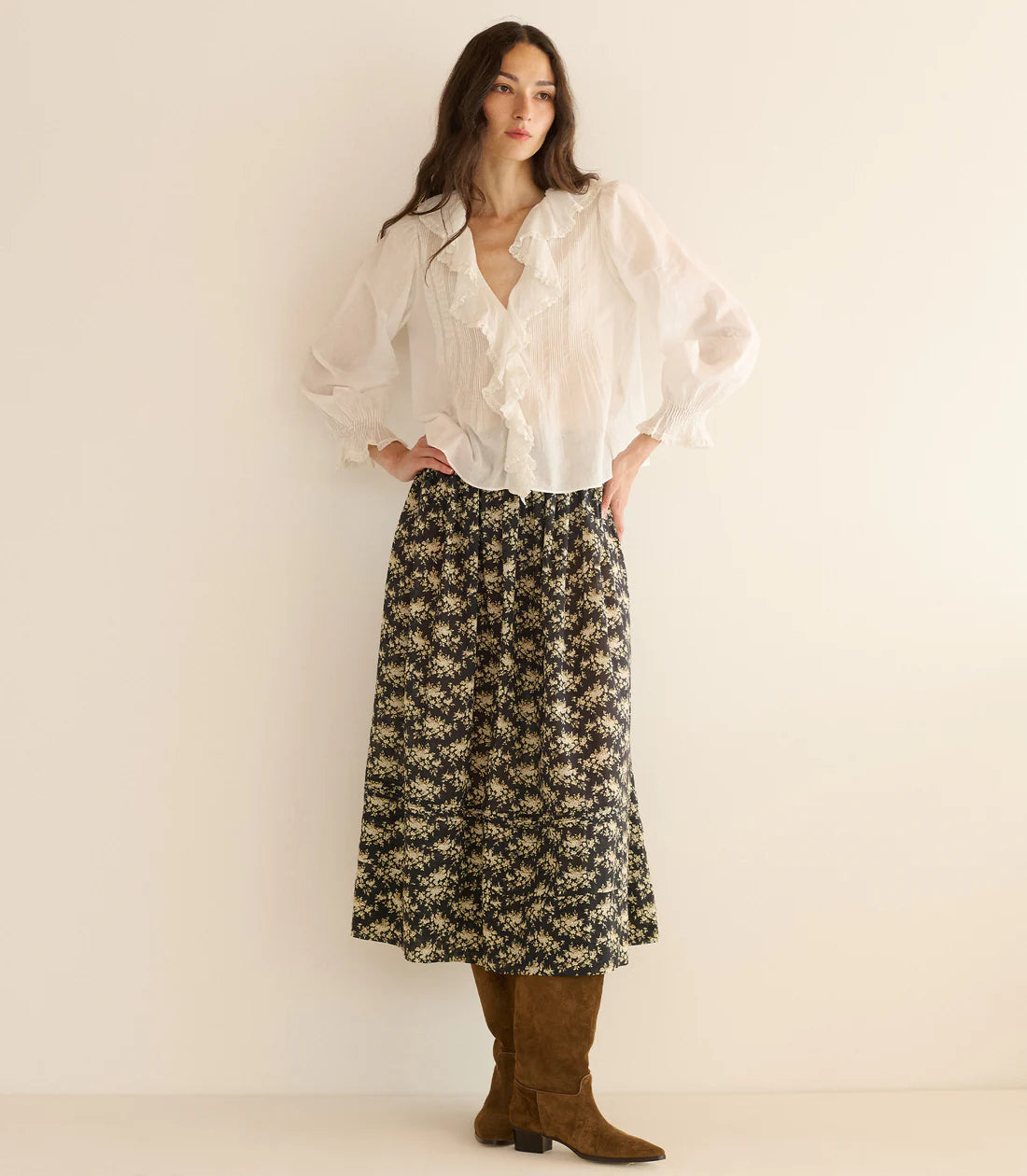 DÔEN Hardy Top in Salt