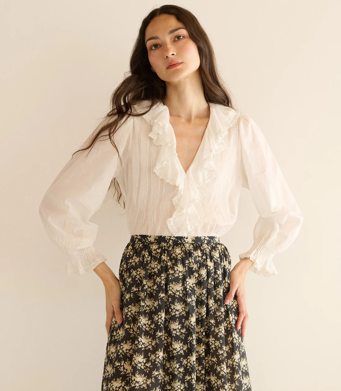 DÔEN Hardy Top in Salt