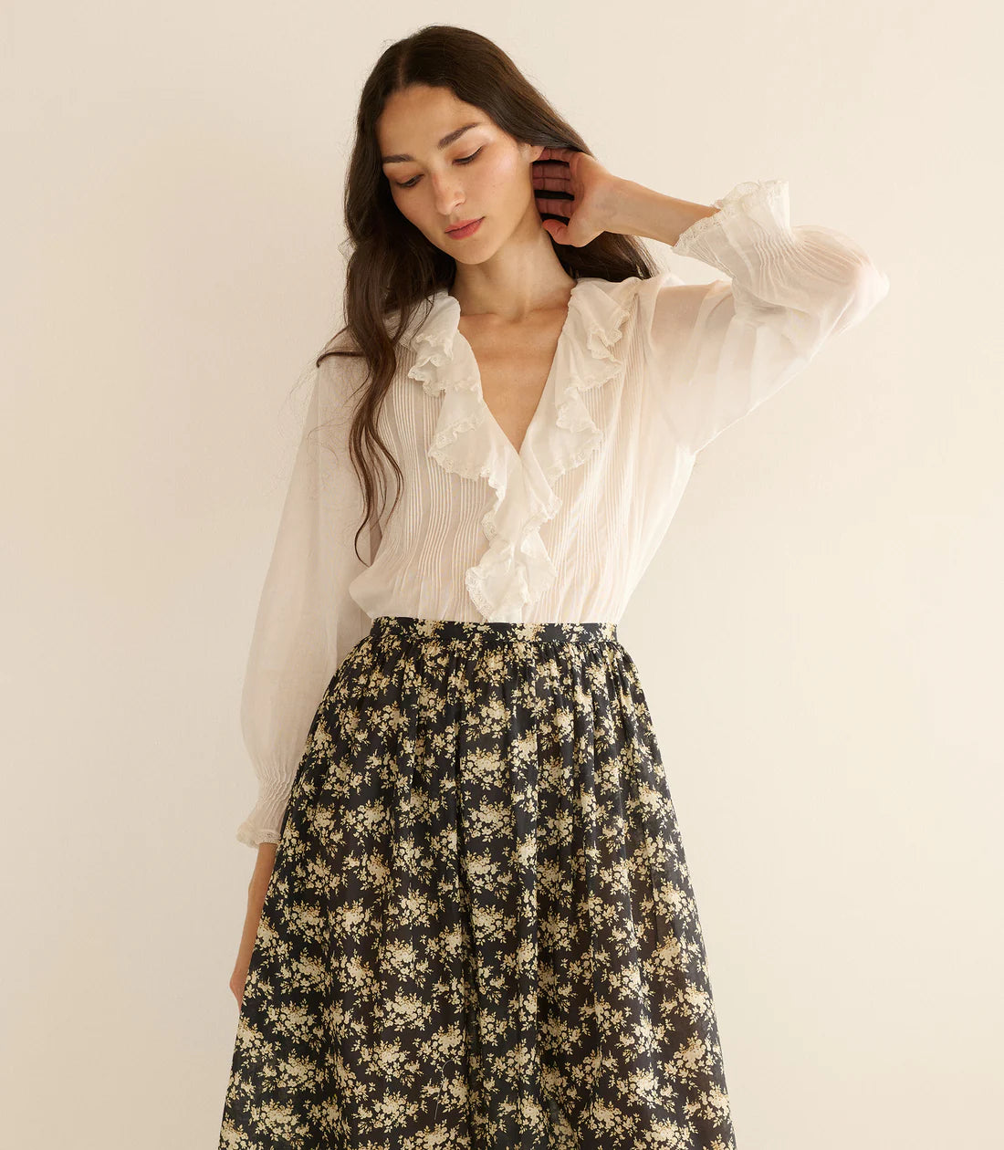 DÔEN Hardy Top in Salt