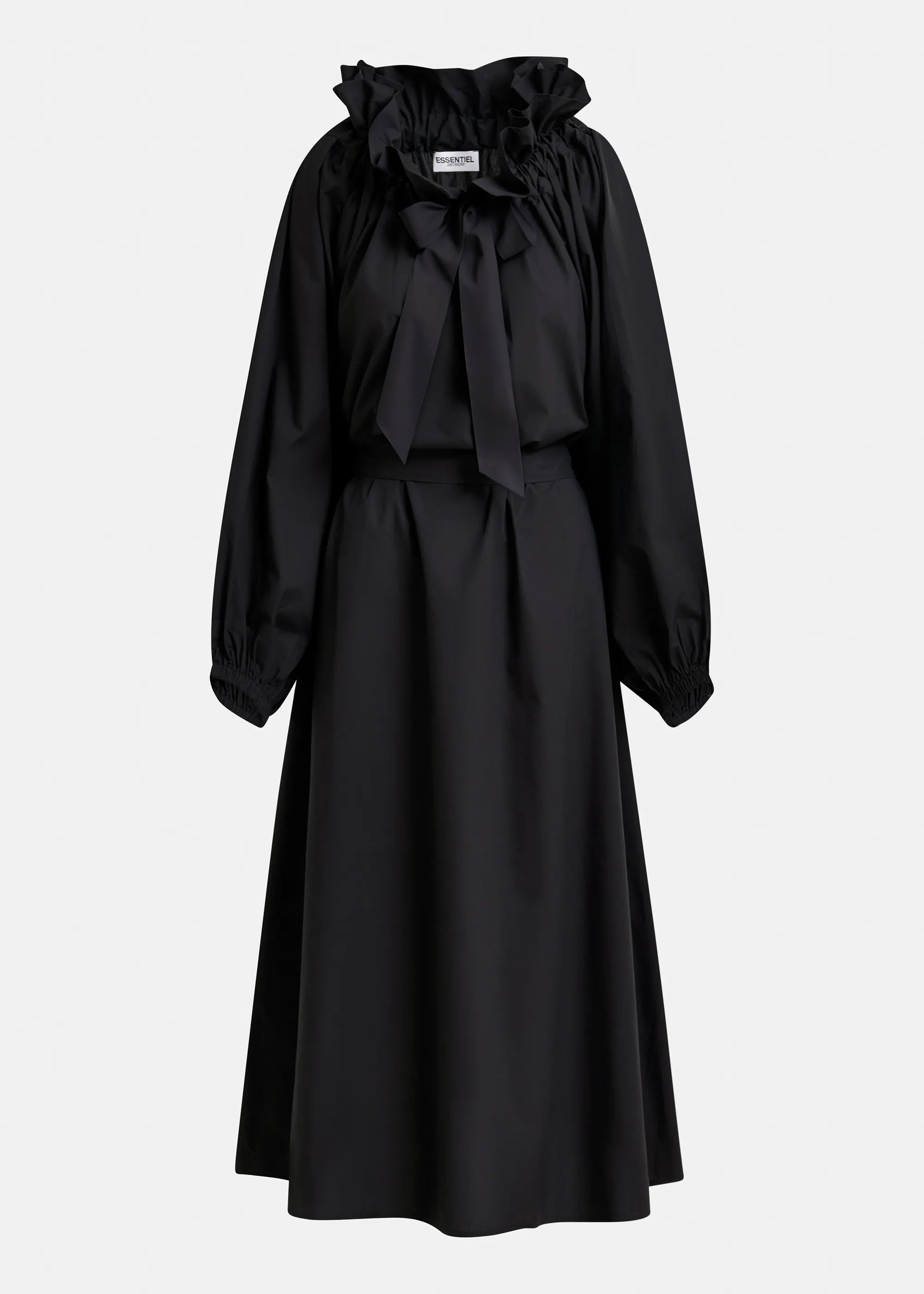 Essentiel Antwerp Hojito Voluminous Dress in Black