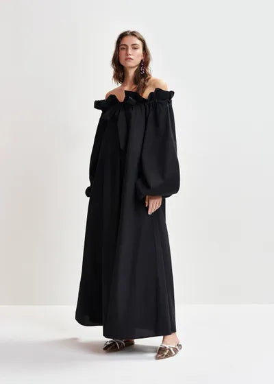 Essentiel Antwerp Hojito Voluminous Dress in Black