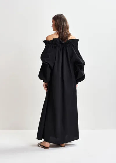 Essentiel Antwerp Hojito Voluminous Dress in Black