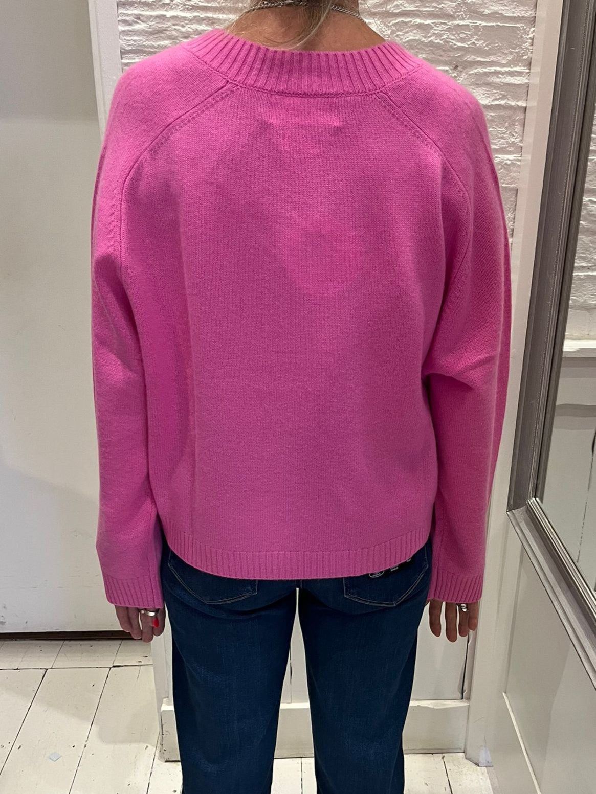 Colorush Santana Slouchy V in Rosie