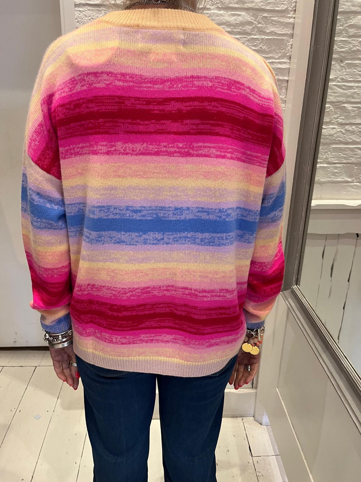 Colorush Kohala Twist Crew in Kaleidoscope
