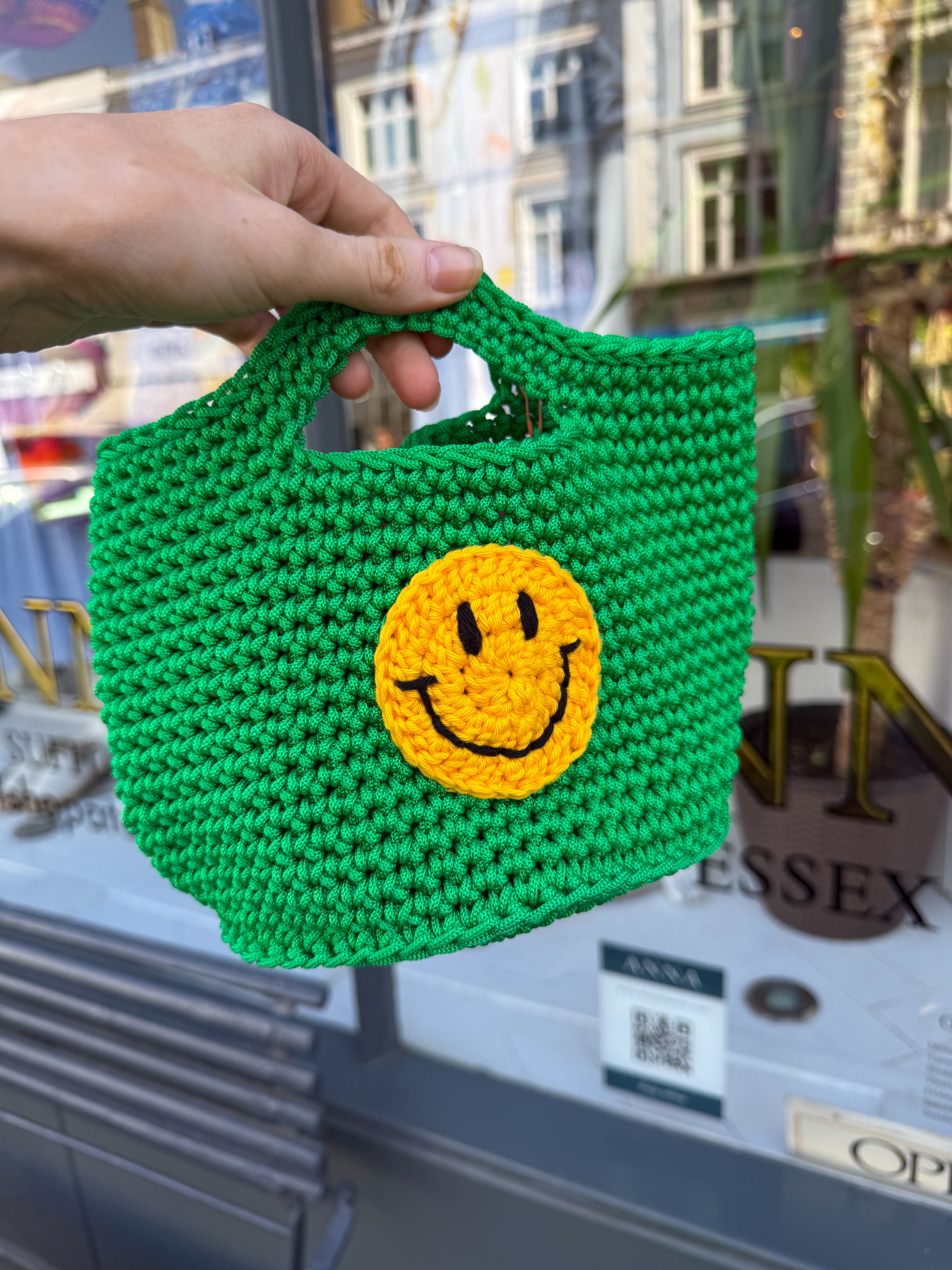 SYL Mini Smiley Bag in Green
