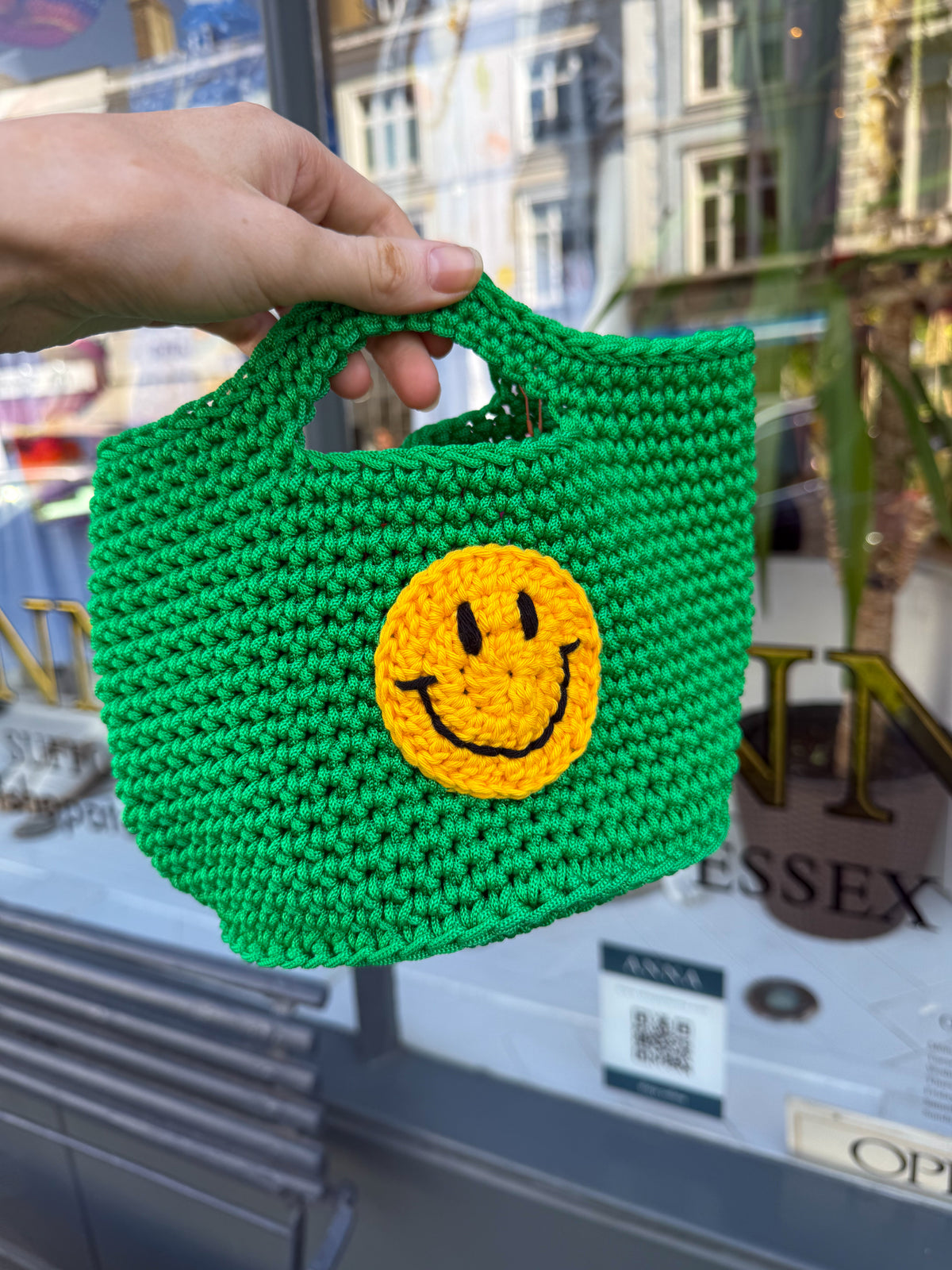 SYL Mini Smiley Bag in Green