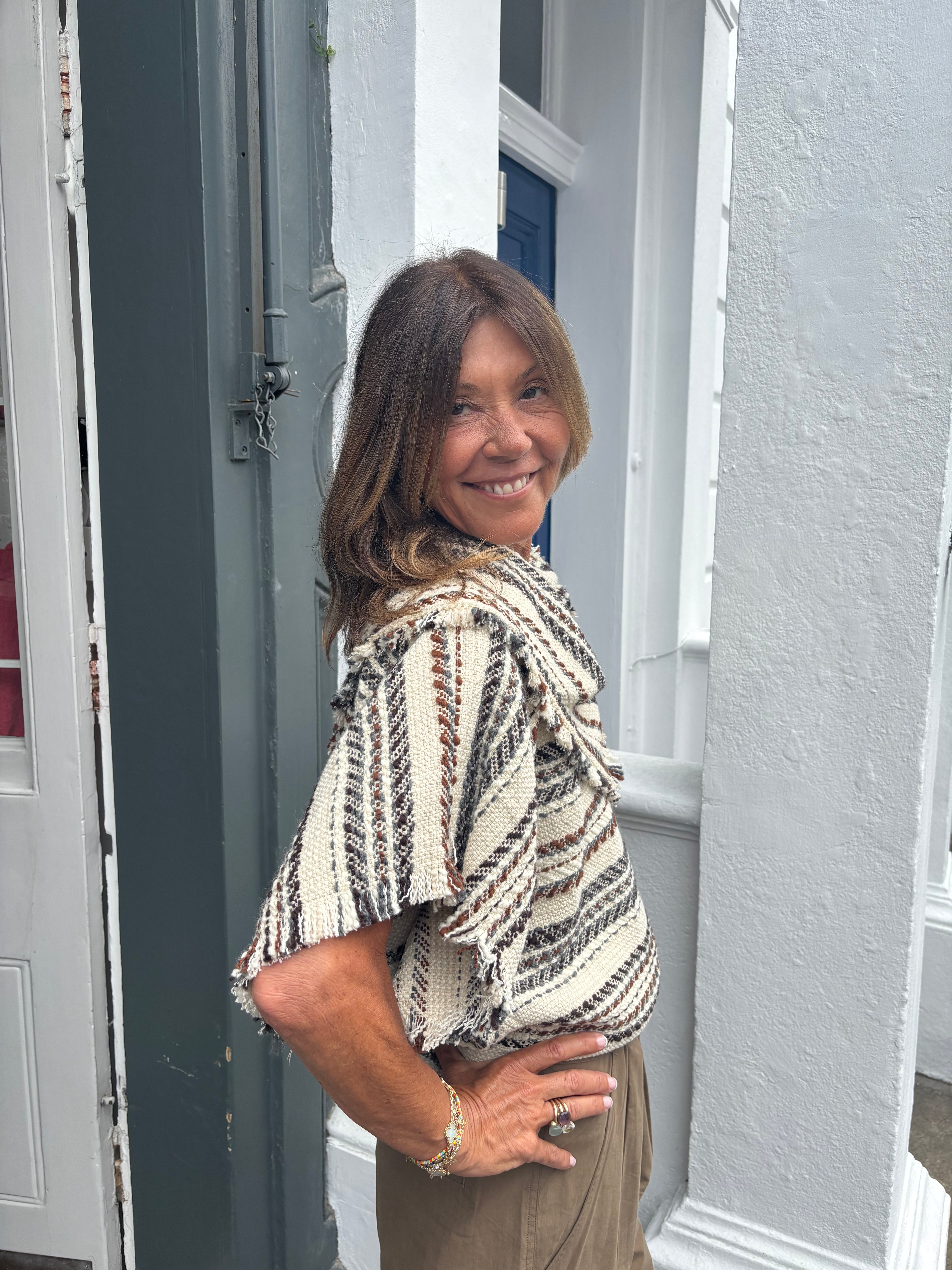 Marant Etoile Iljanie Top in Ecru