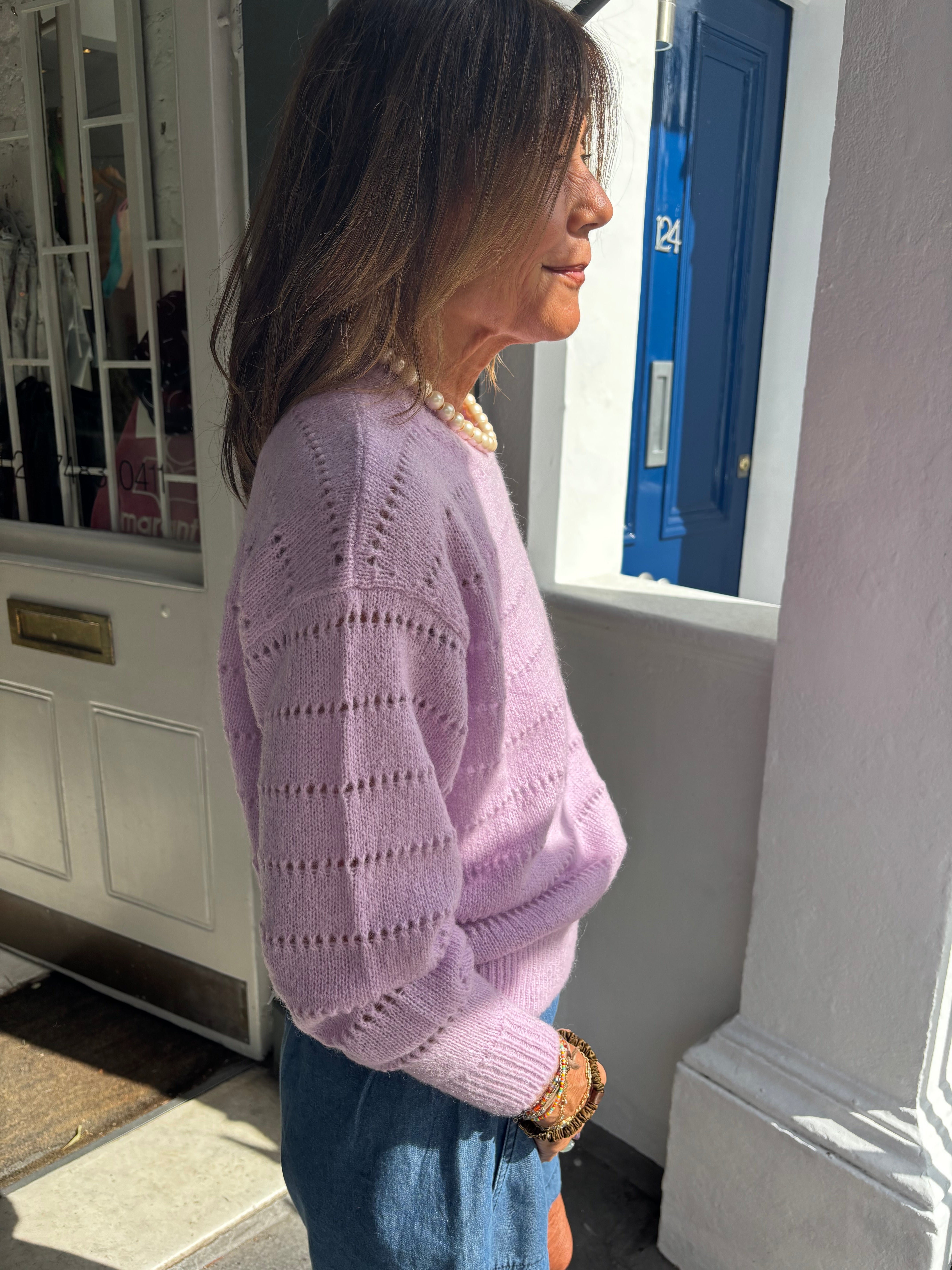 Marant Etoile Yona Pullover in Pink