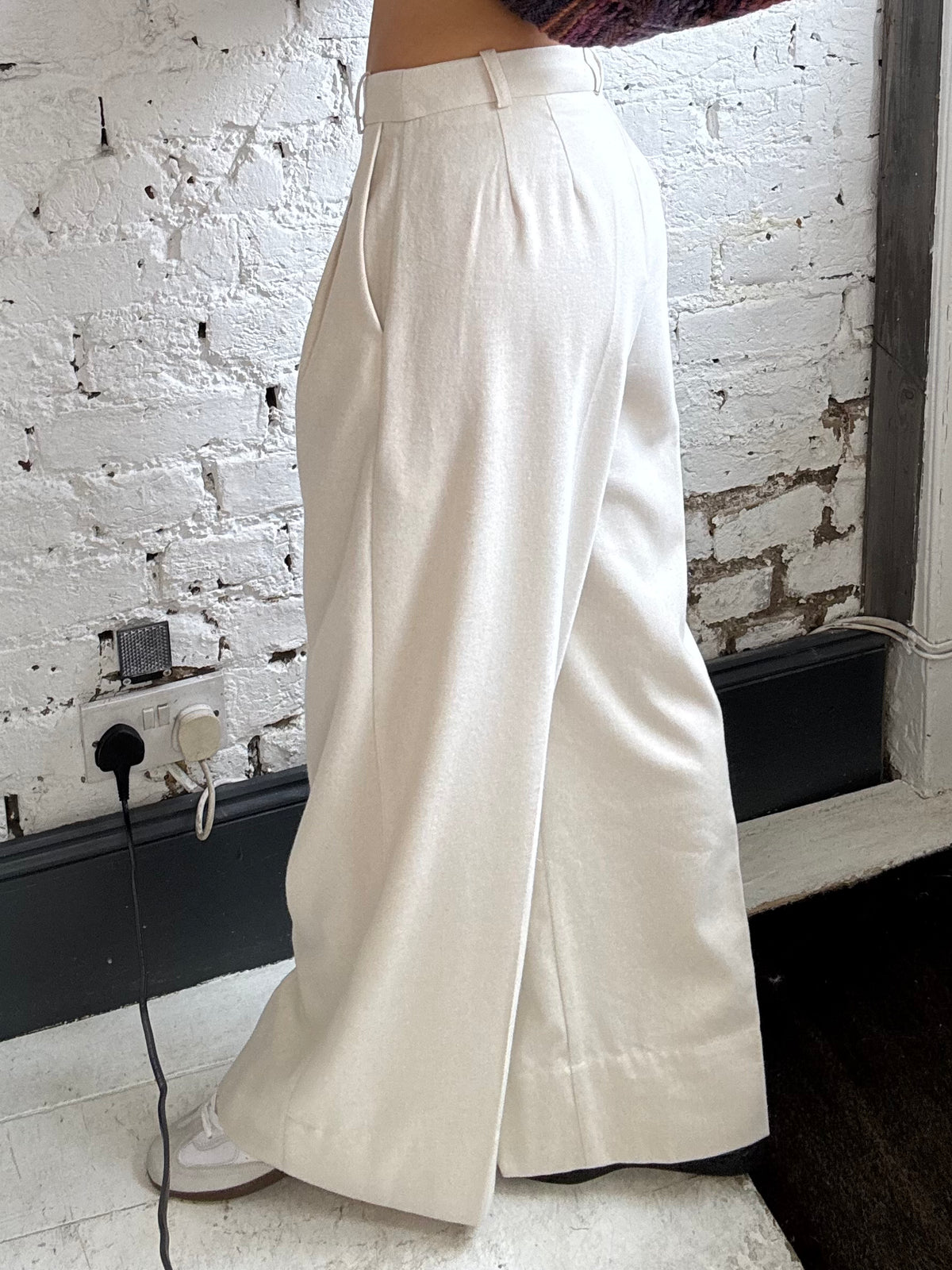 Tinsels Uptown Django Trousers in Ecru