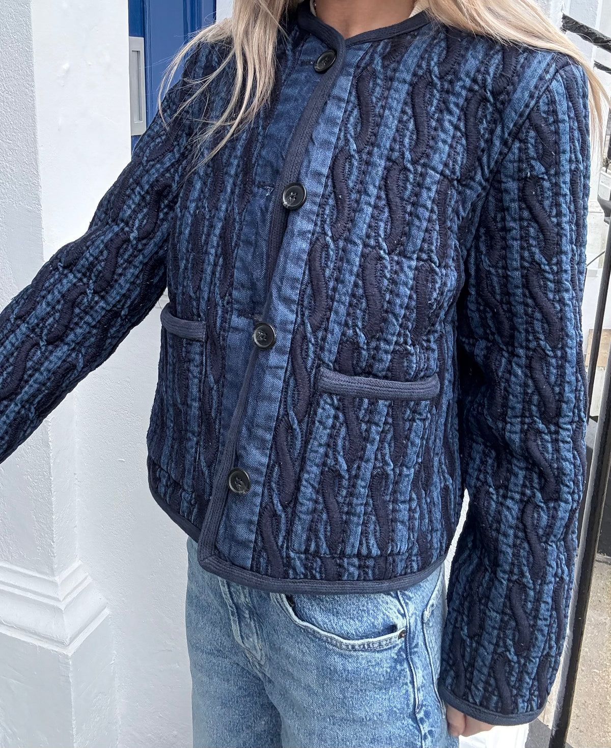 Rag & Bone Carter Liner Jacket in Blue