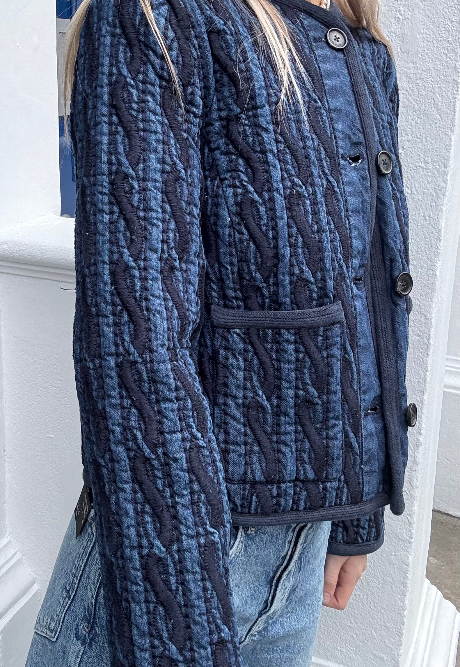 Rag & Bone Carter Liner Jacket in Blue