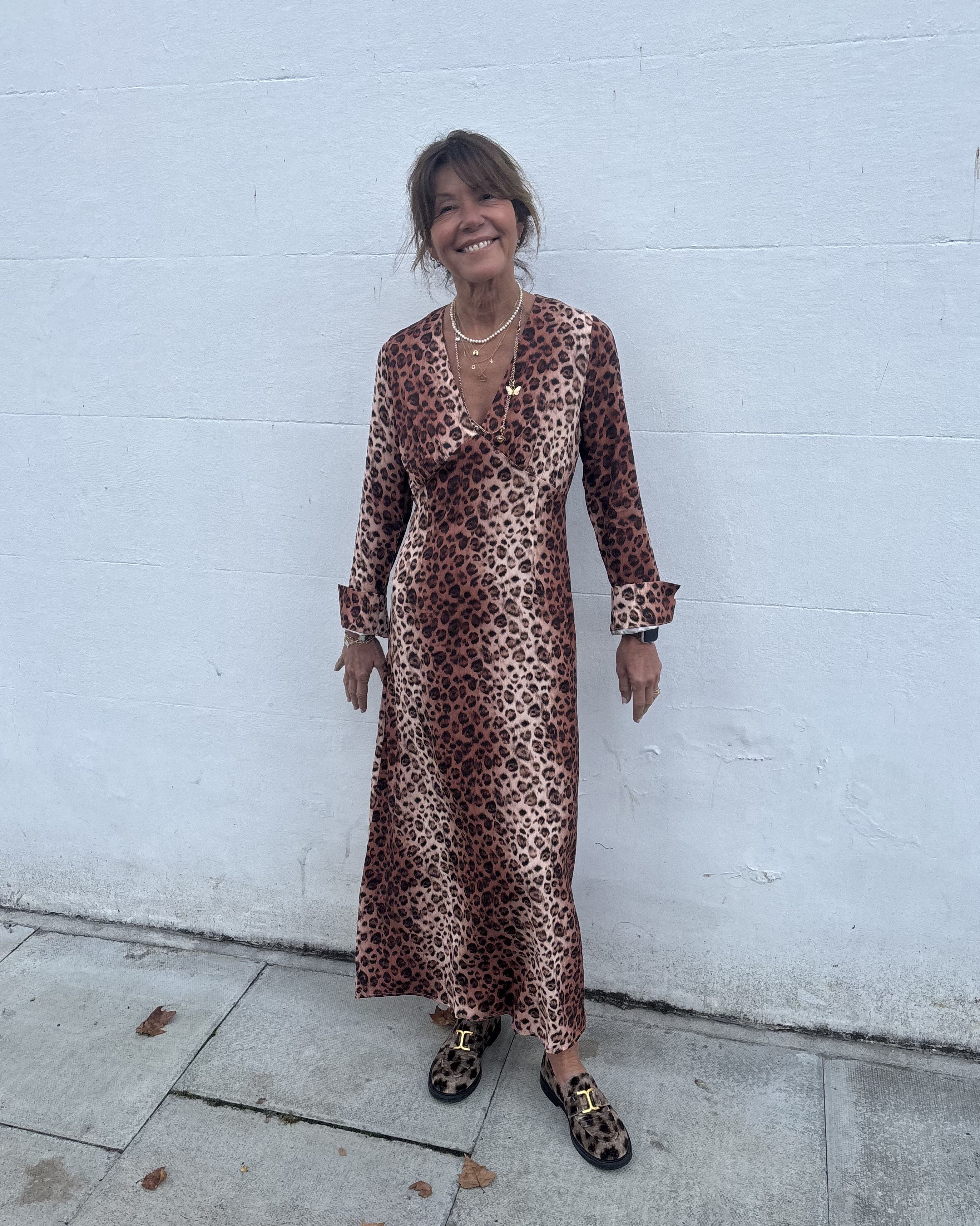 Primrose Park Uma Dress in Leopard
