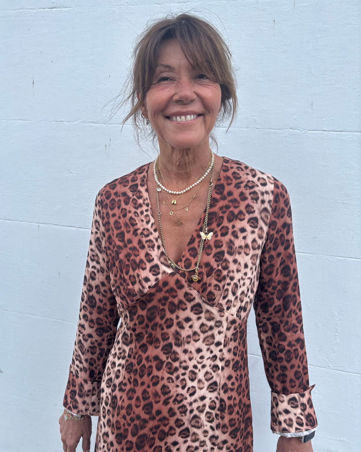 Primrose Park Uma Dress in Leopard