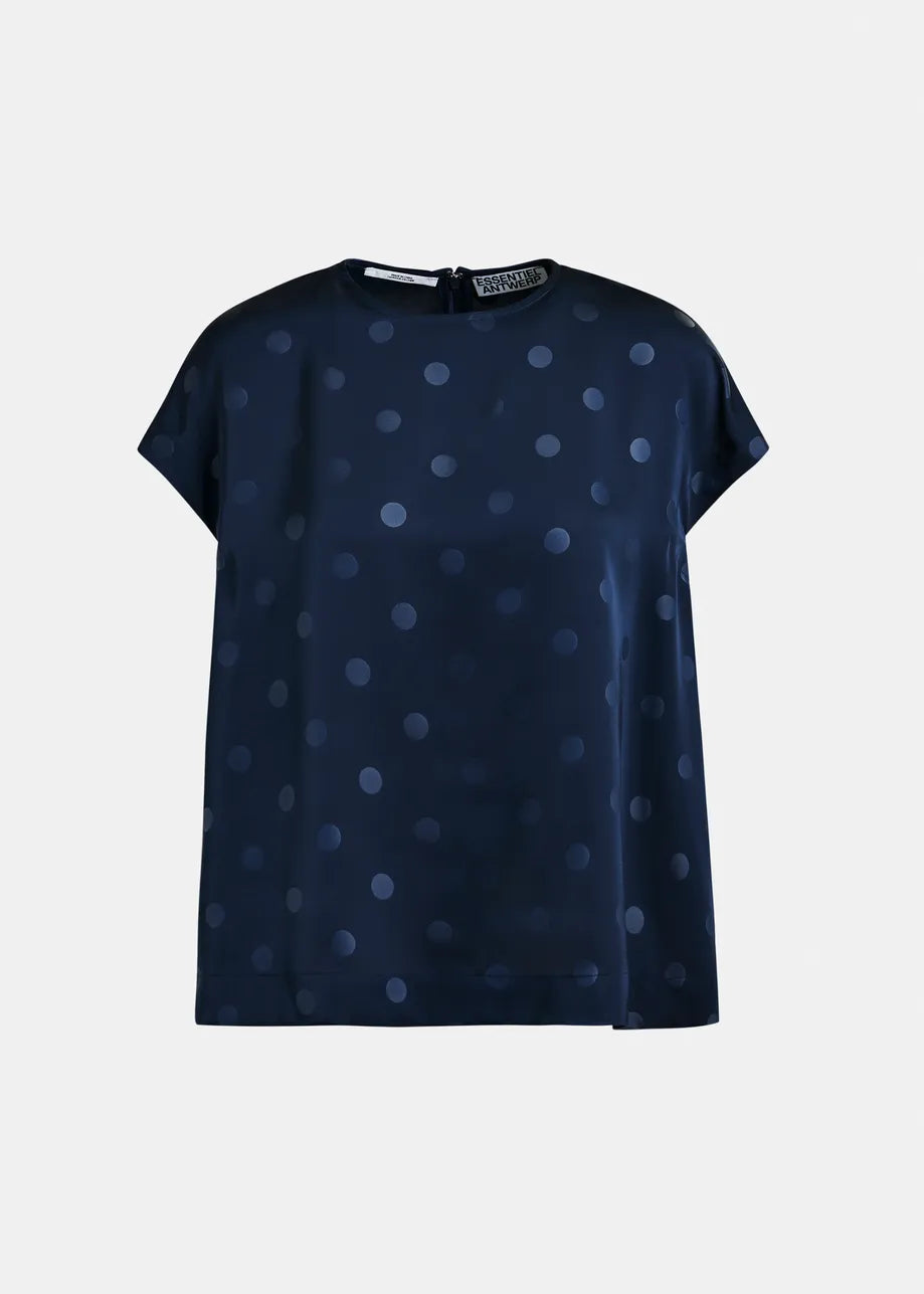 Essentiel Antwerp Ishirt SS Top in Navy
