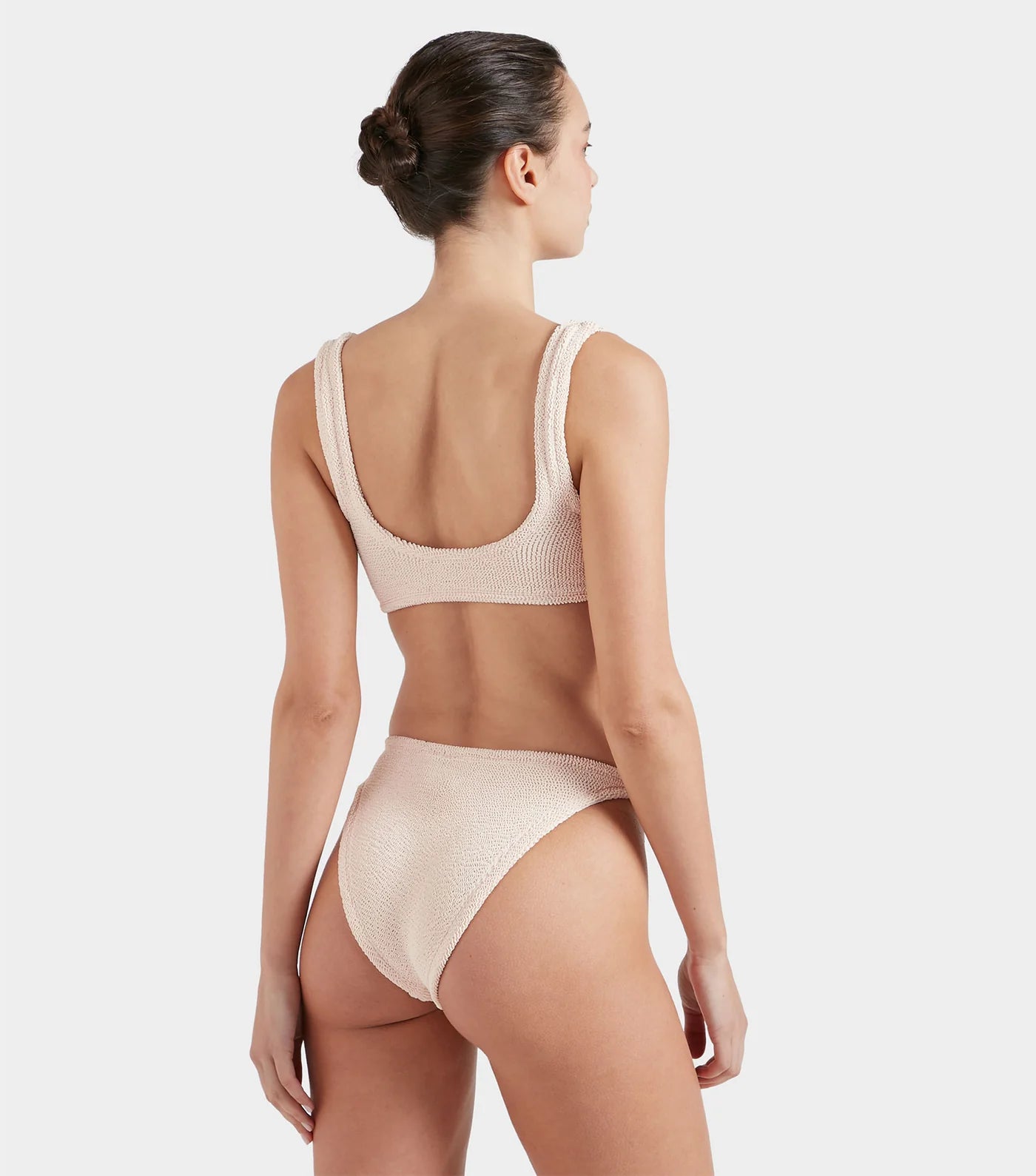 HUNZA G Julia Bikini in Blush