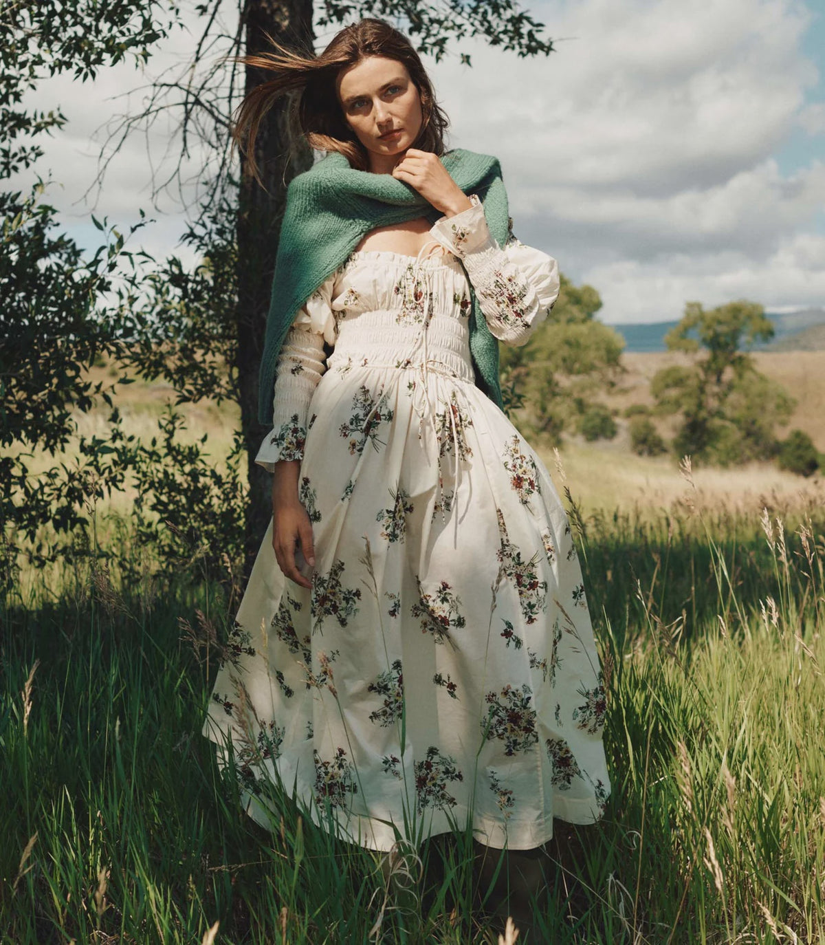 DÔEN Kaira Dress in Primrose Bouquet