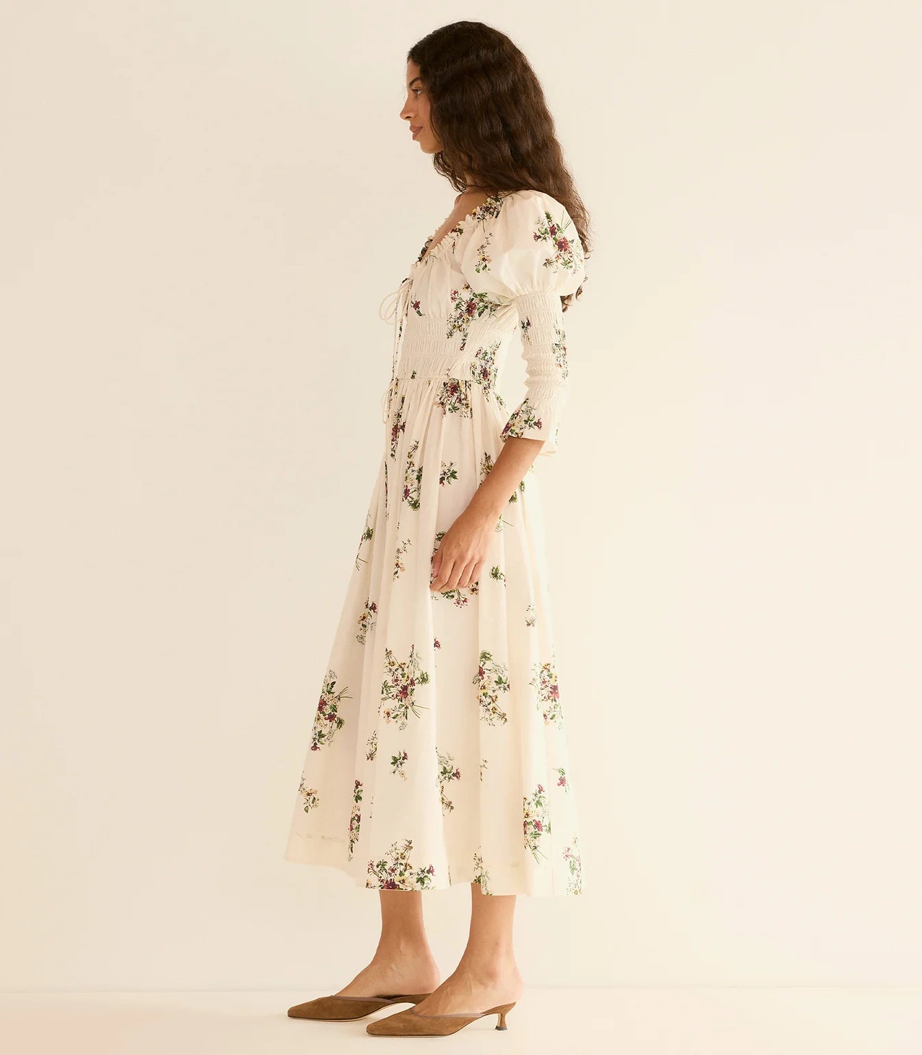 DÔEN Kaira Dress in Primrose Bouquet