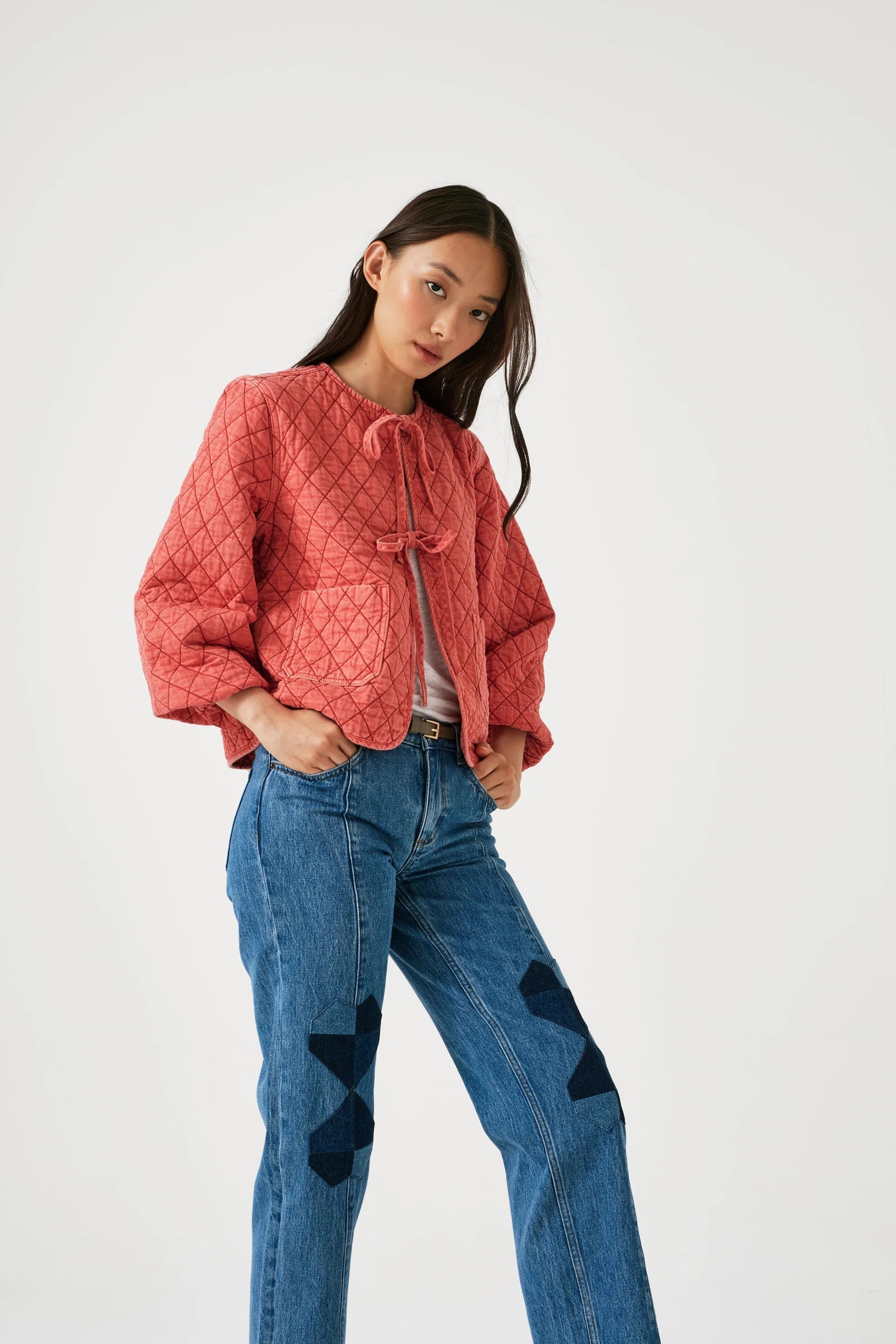 S&M Aria Jacket in Mineral Red