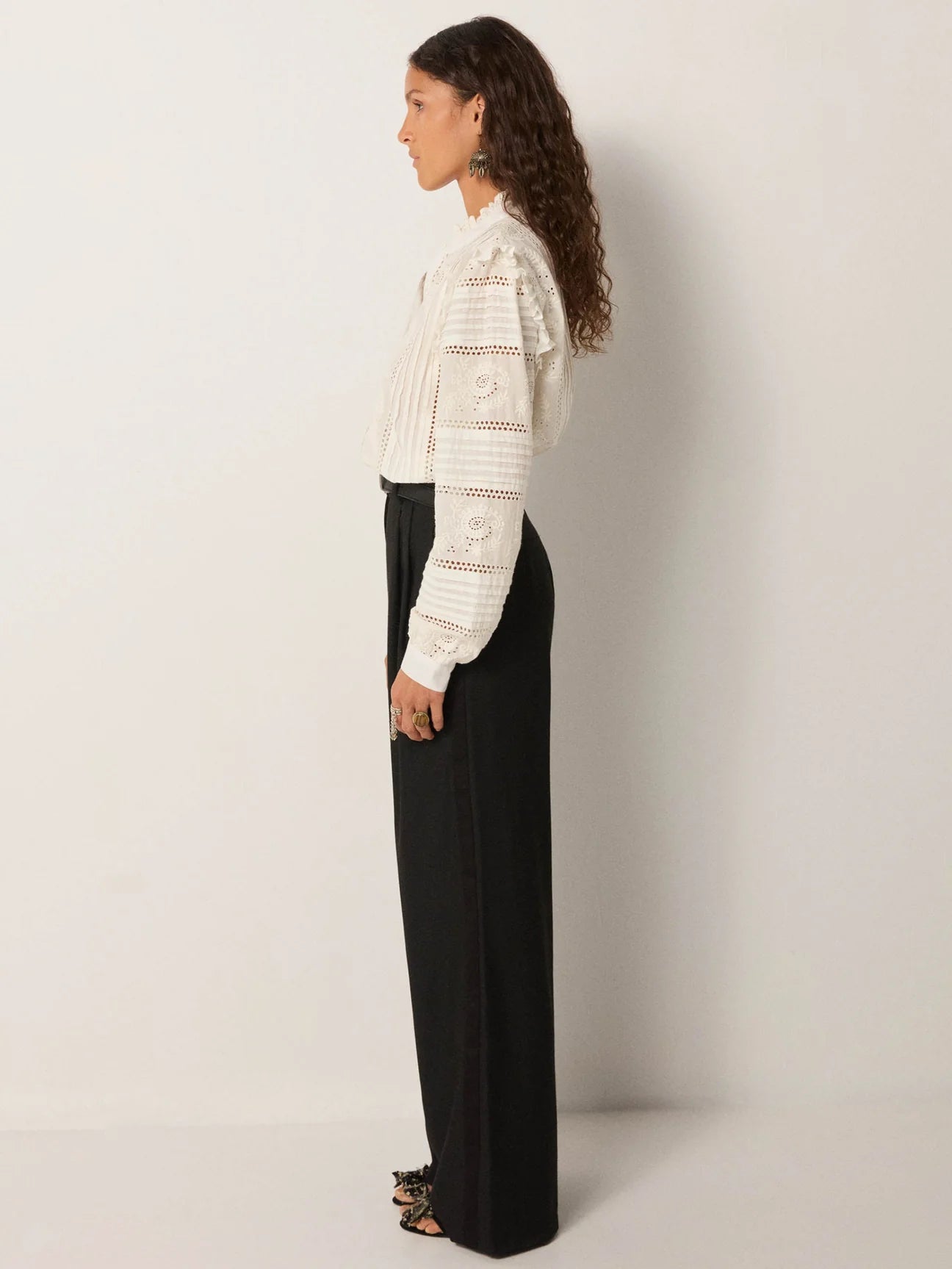 Maison Hotel Sinatra Pant in Black