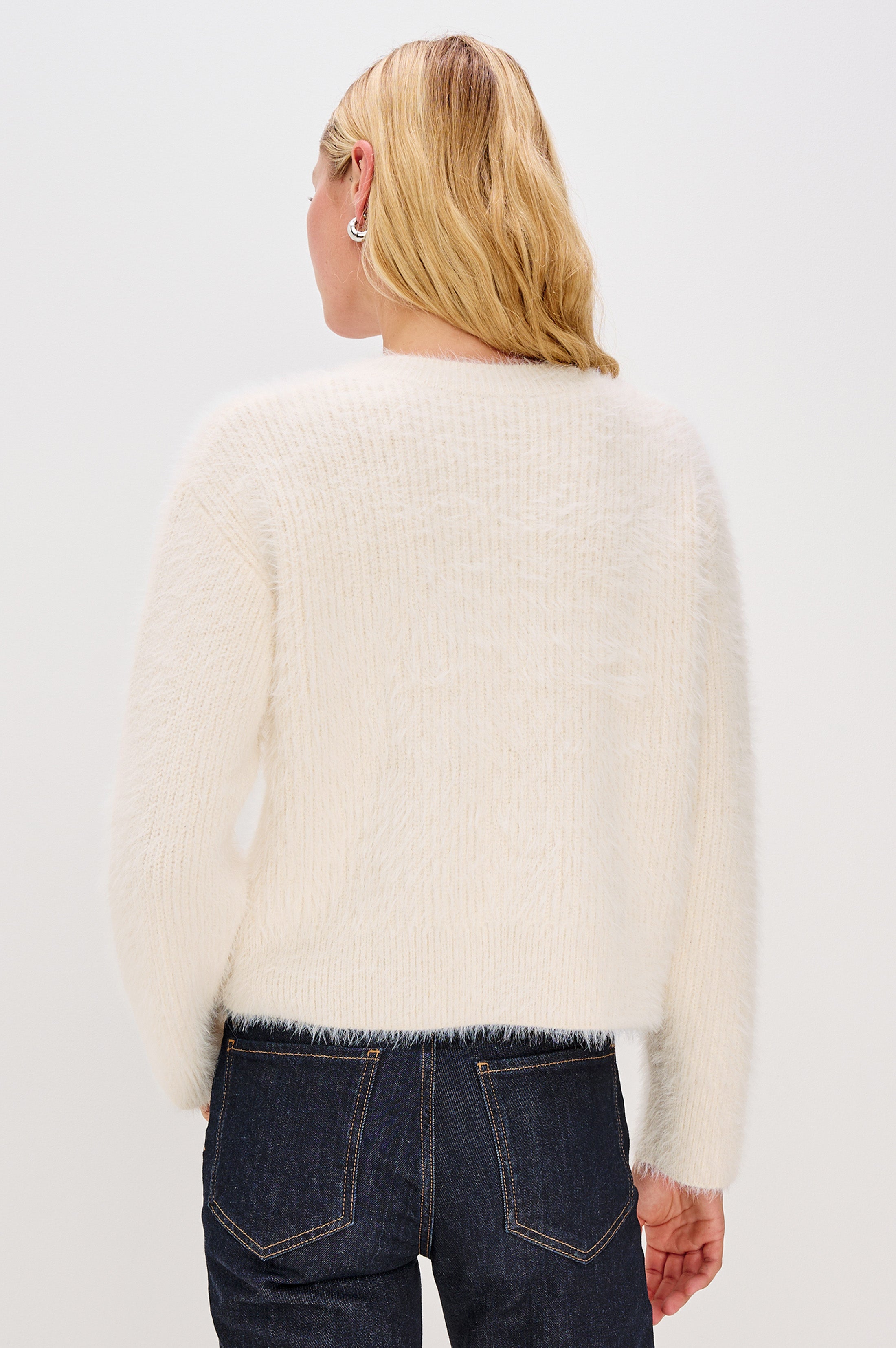RAILS Melo Cardigan in Ivory