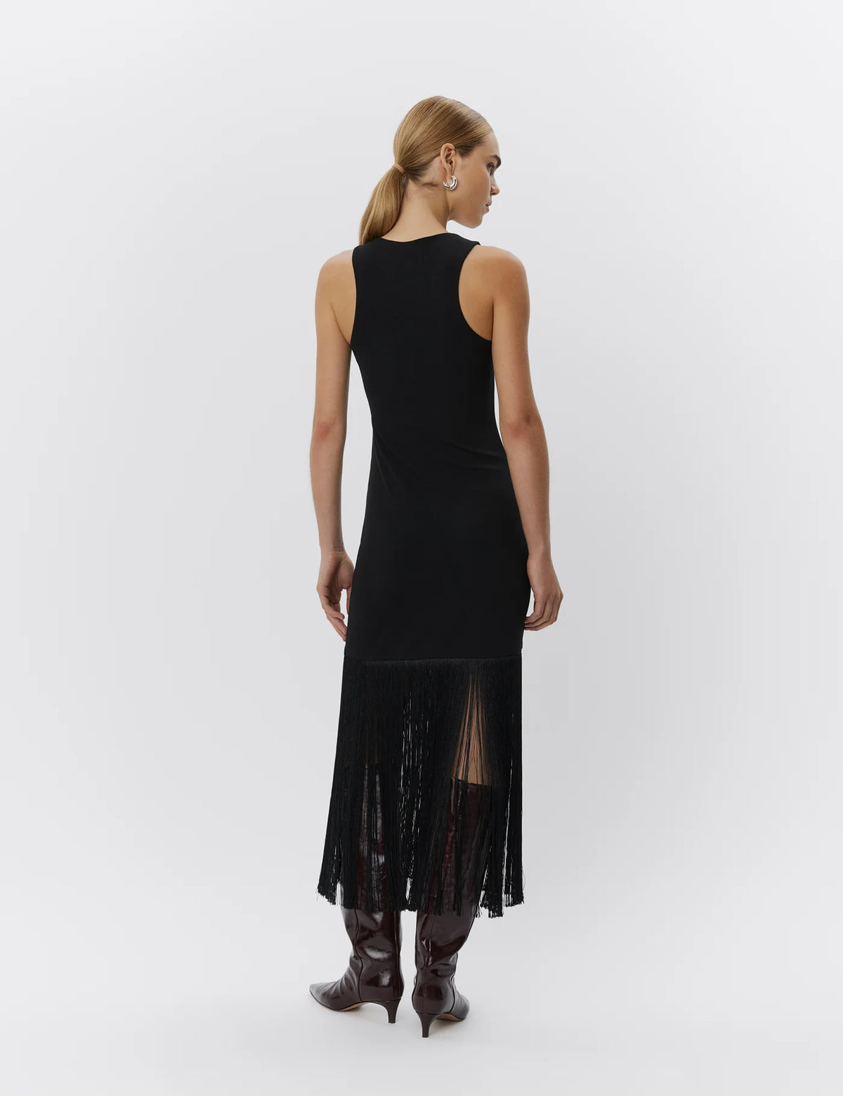 DAY Birger et Mikkelsen Margie Fringe Dress in Black